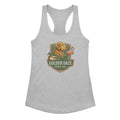 Golden Daze Emblem III Women’s fitted racerback tank top