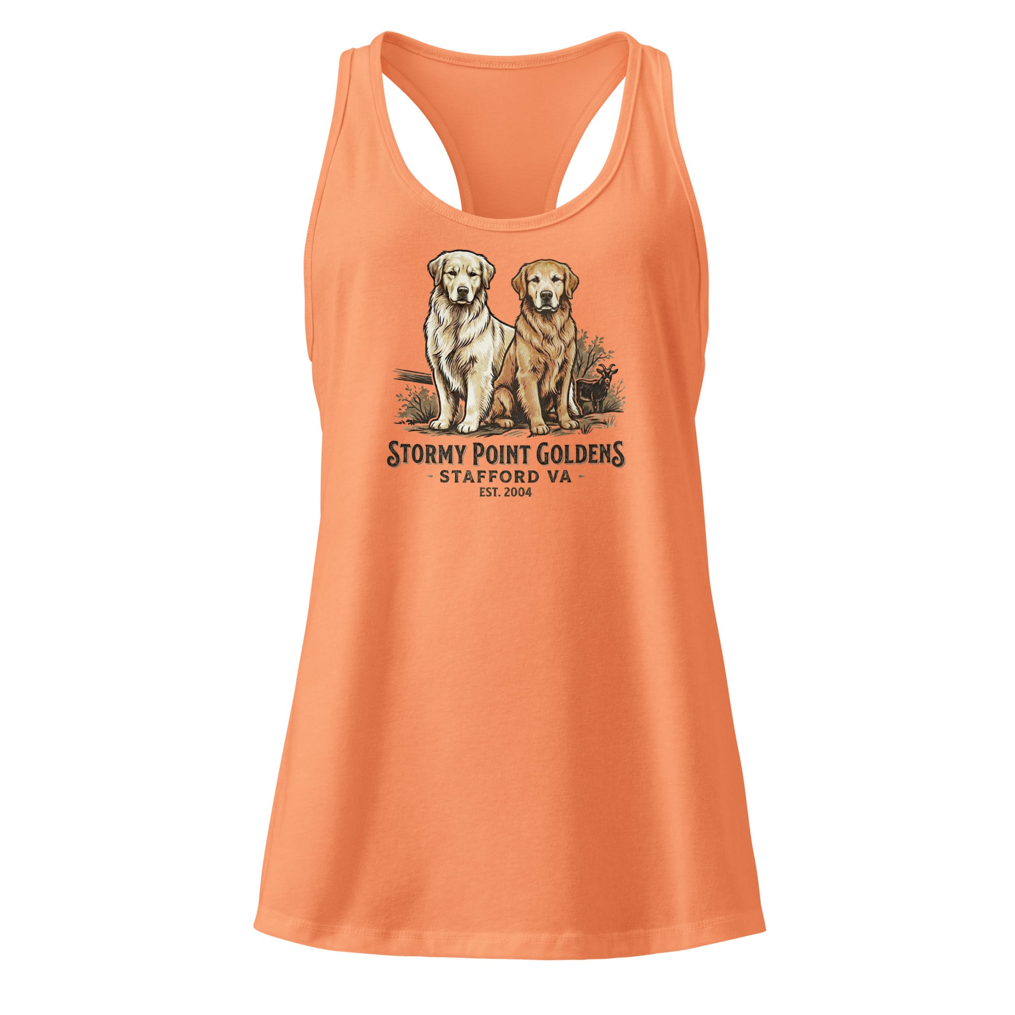 Stormy Point Women’s fitted racerback tank top