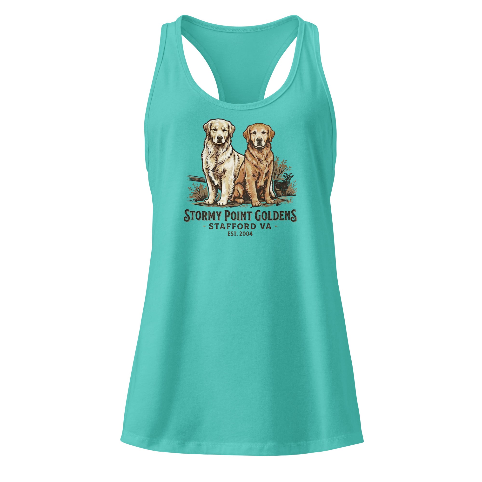 Stormy Point Women’s fitted racerback tank top