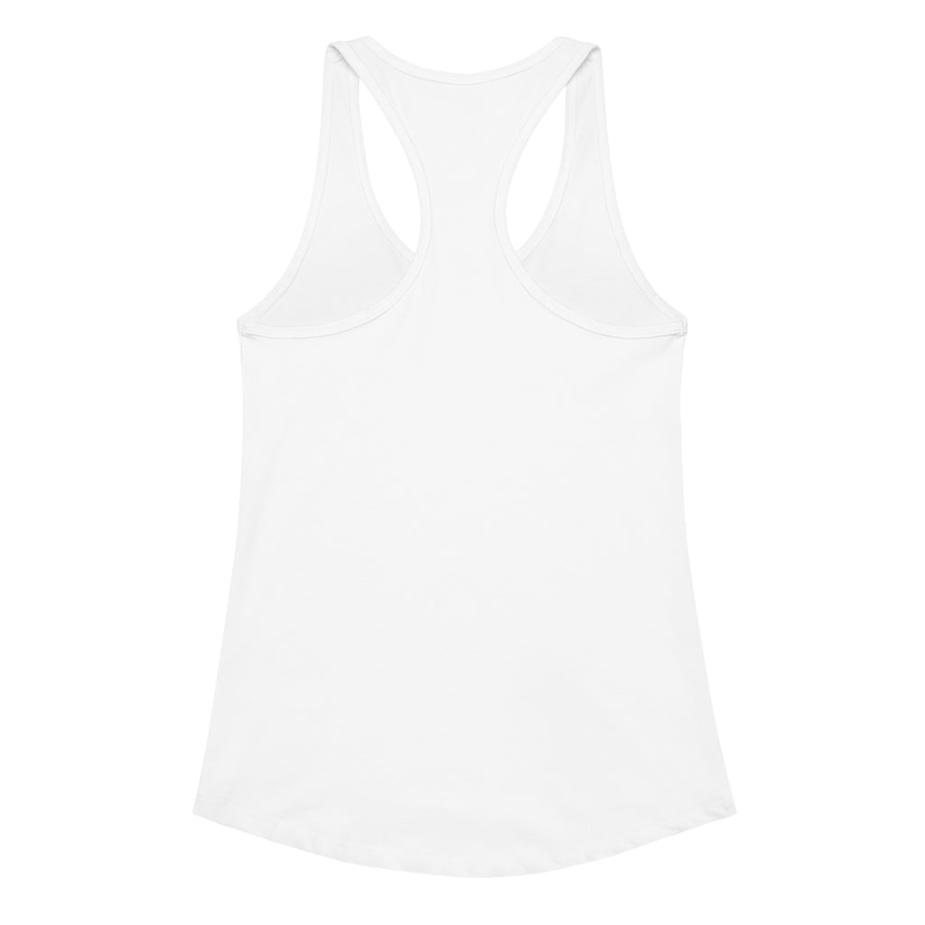 Golden Daze Emblem III Women’s fitted racerback tank top