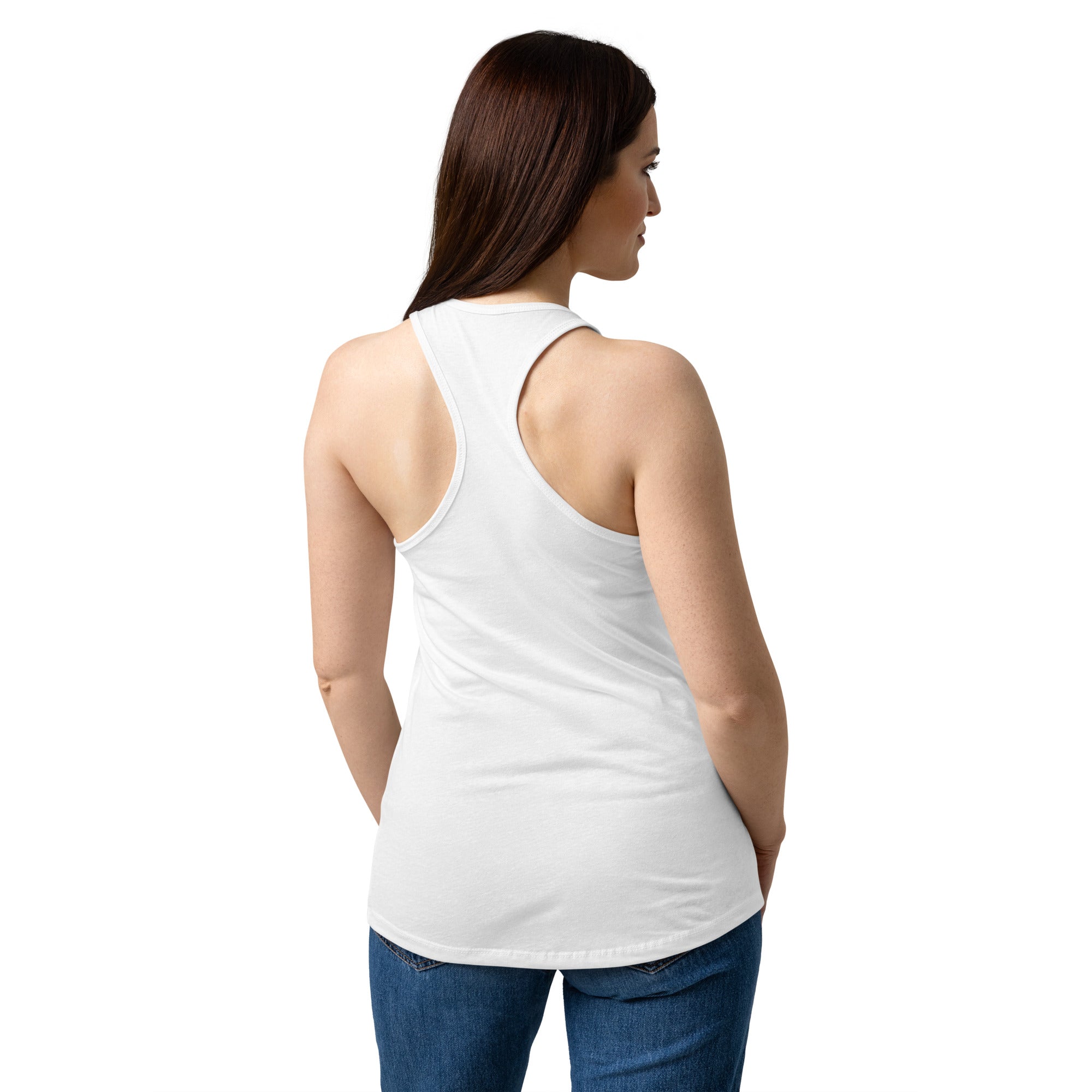 Liberty Golden Retrievers Women’s fitted racerback tank top