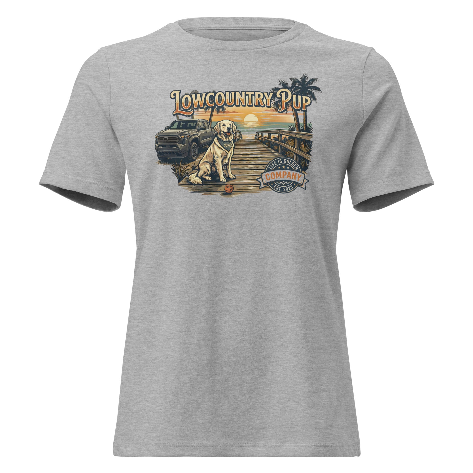 Lowcountry Pup Women's Relaxed T-Shirt