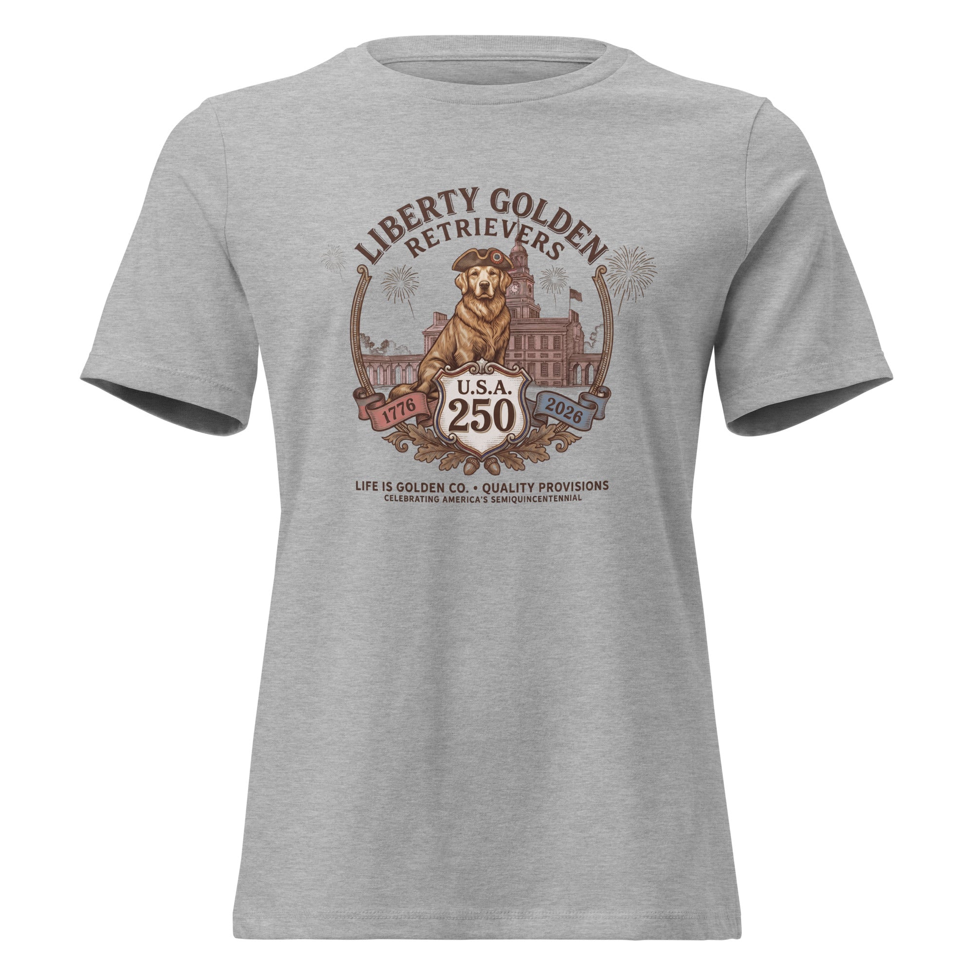 Liberty Goldens Semiquincentennial Women's Relaxed Tee