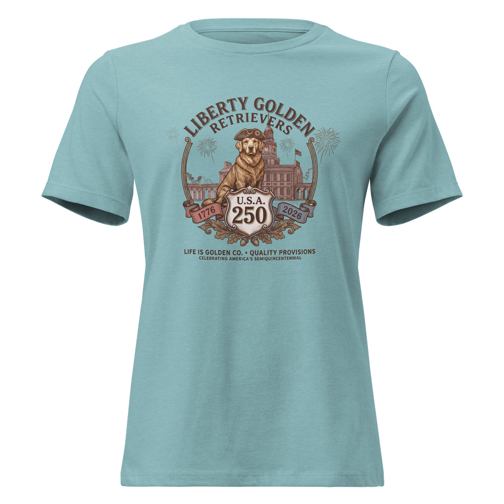 Liberty Goldens Semiquincentennial Women's Relaxed Tee