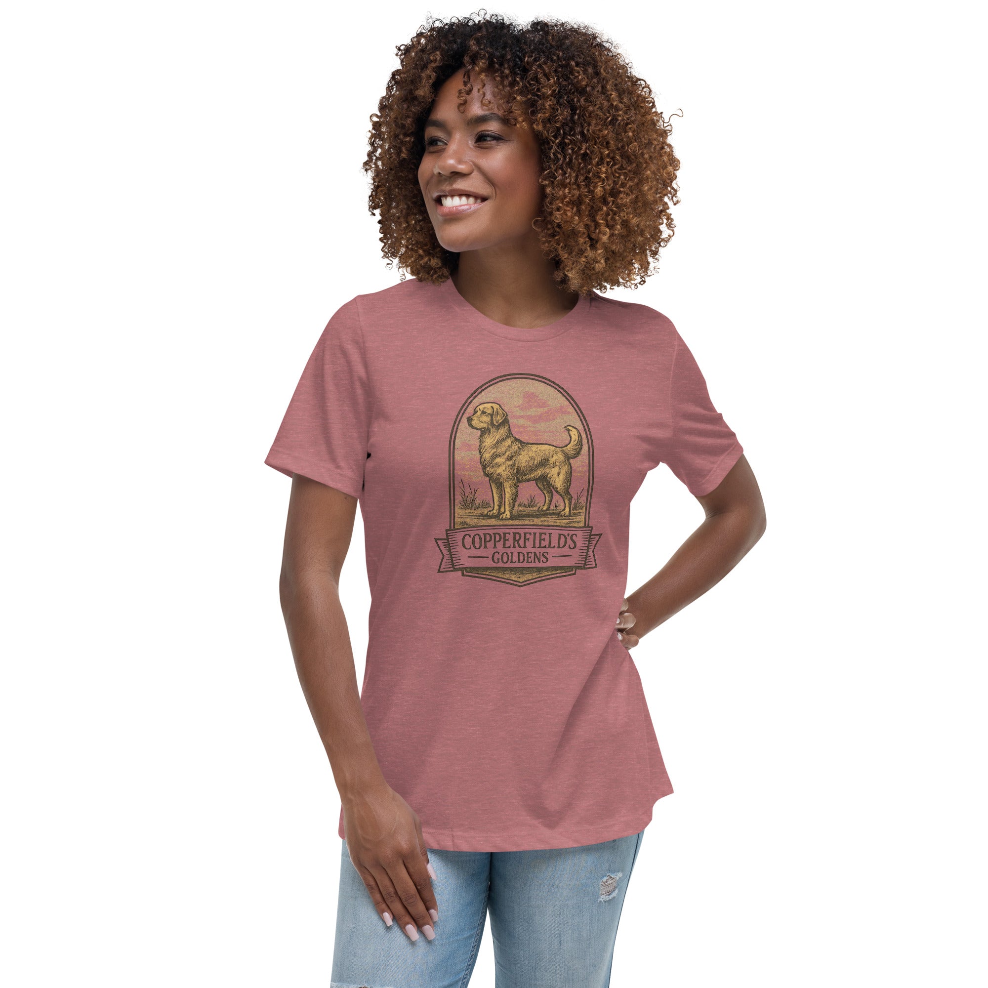 Copperfield's Goldens Women's Relaxed T-Shirt