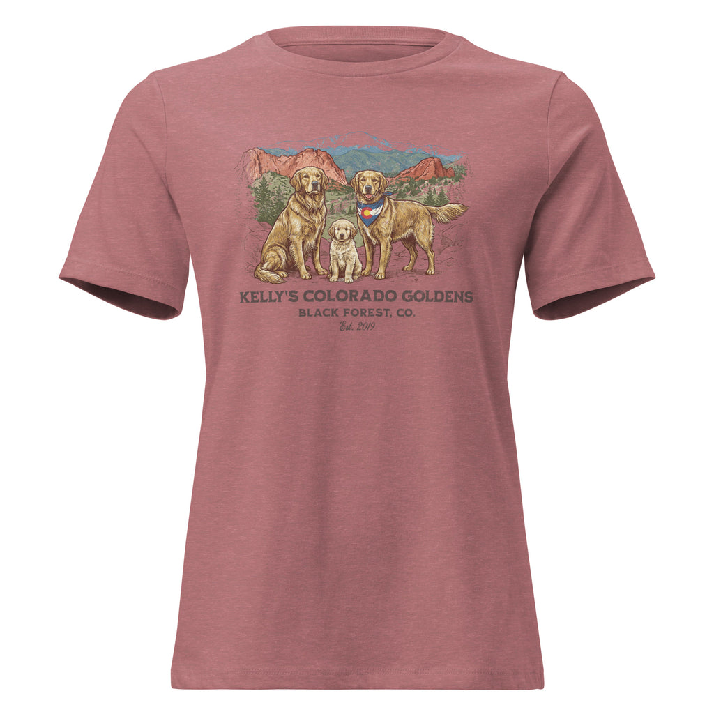 Kelly's CO Goldens Women's Relaxed Tee
