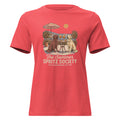 Summer Spritz Society Red and Gold Women's Relaxed Tee