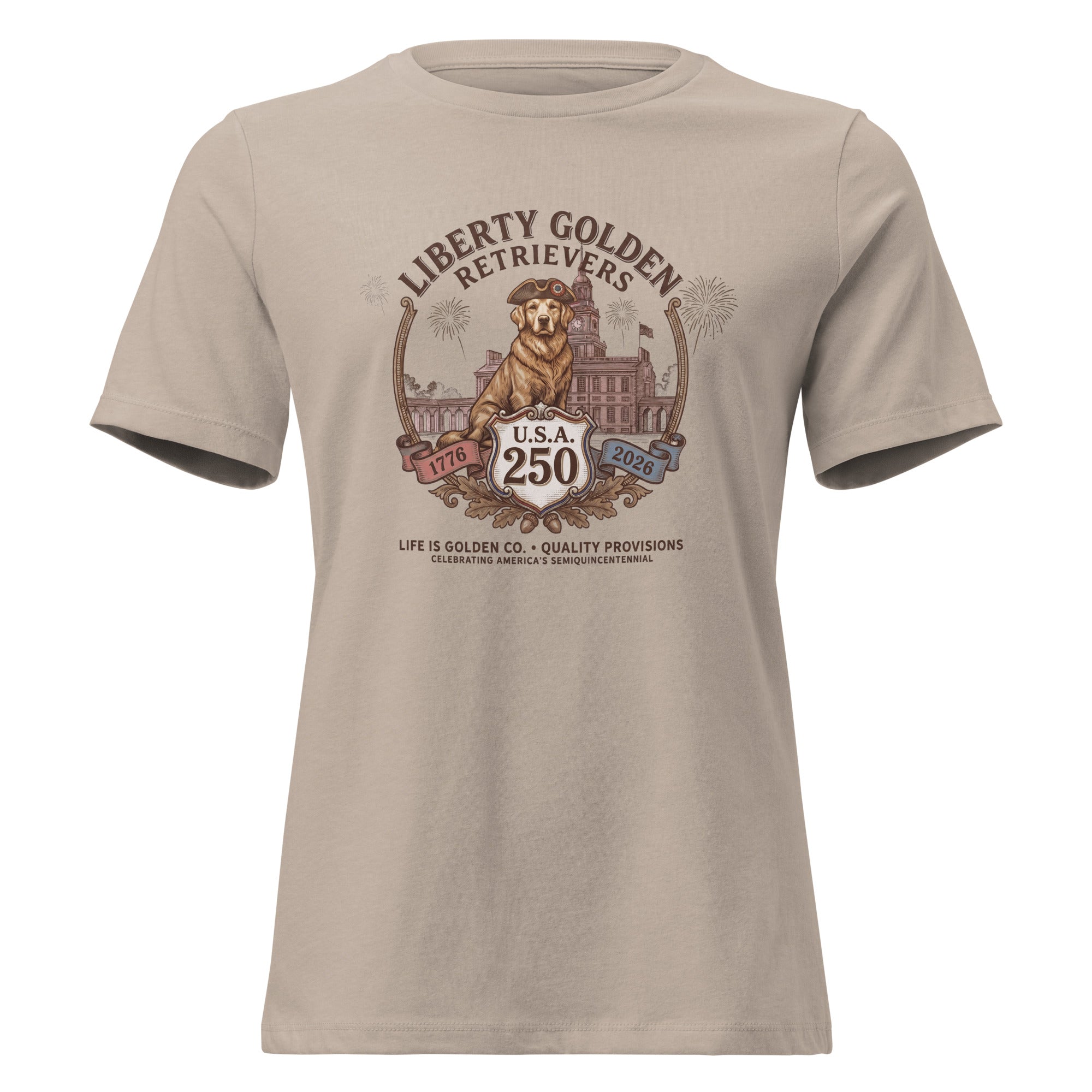 Liberty Goldens Semiquincentennial Women's Relaxed Tee