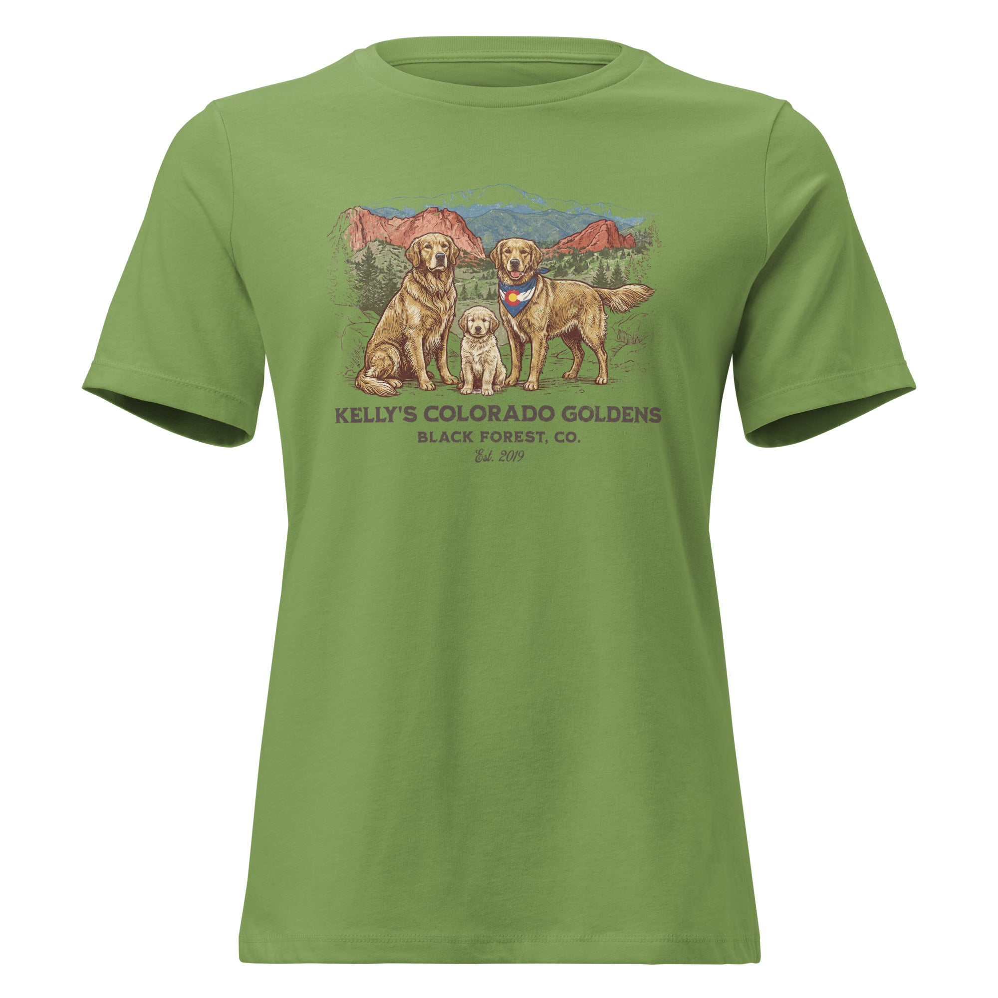 Kelly's CO Goldens Women's Relaxed Tee