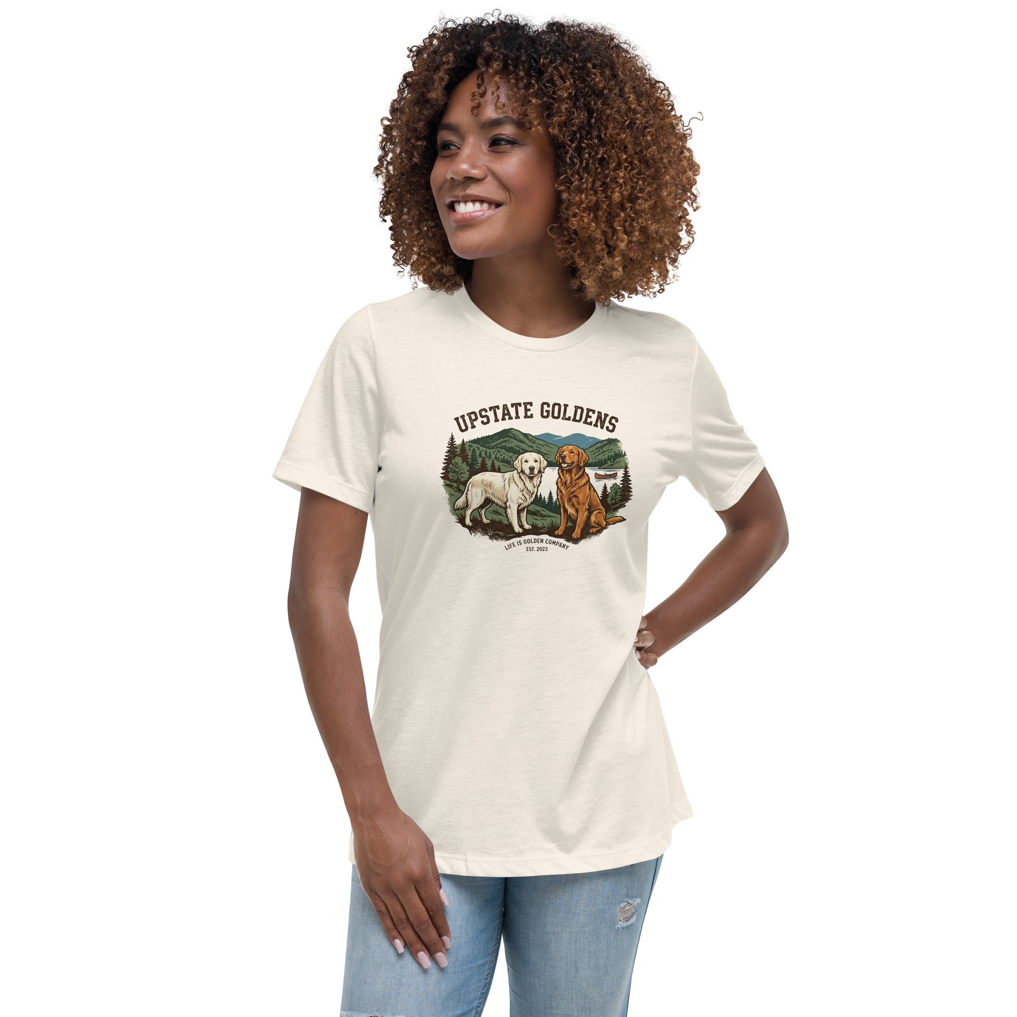 Upstate Goldens Women's Relaxed Tee