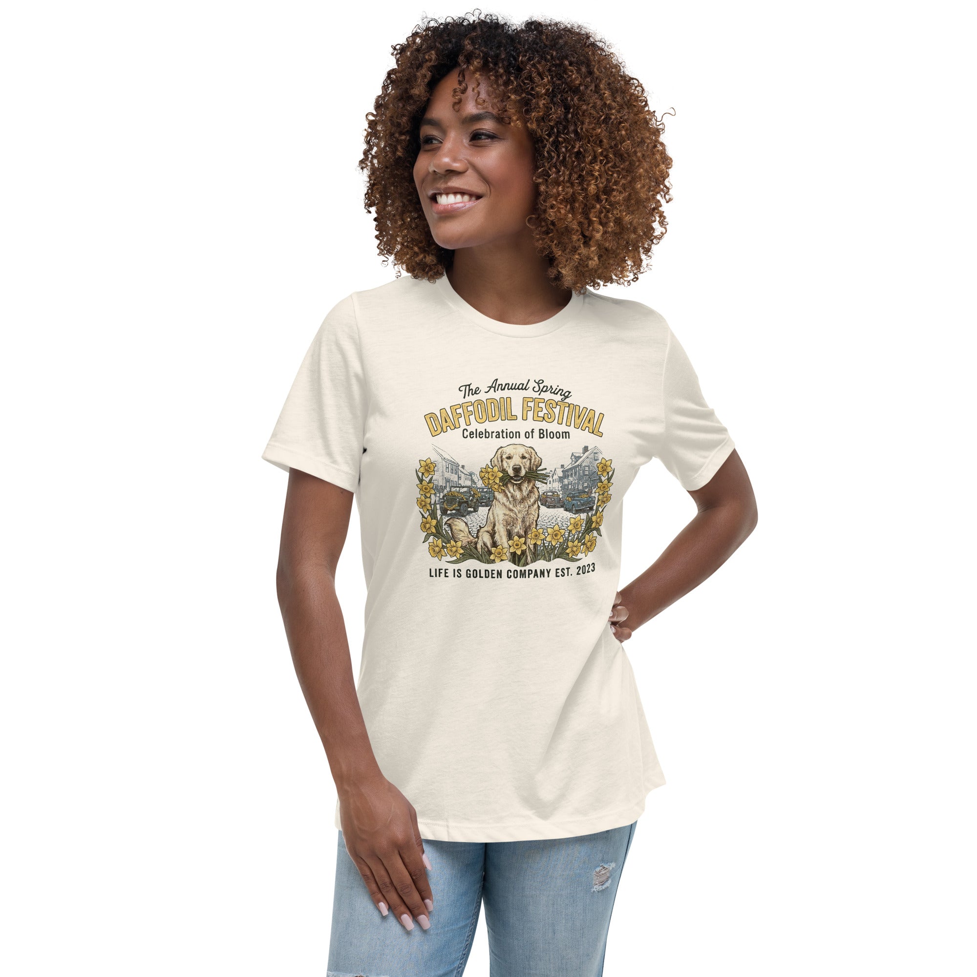 Daffodil Fest Mother's Day Limited Edition Women's Relaxed Tee