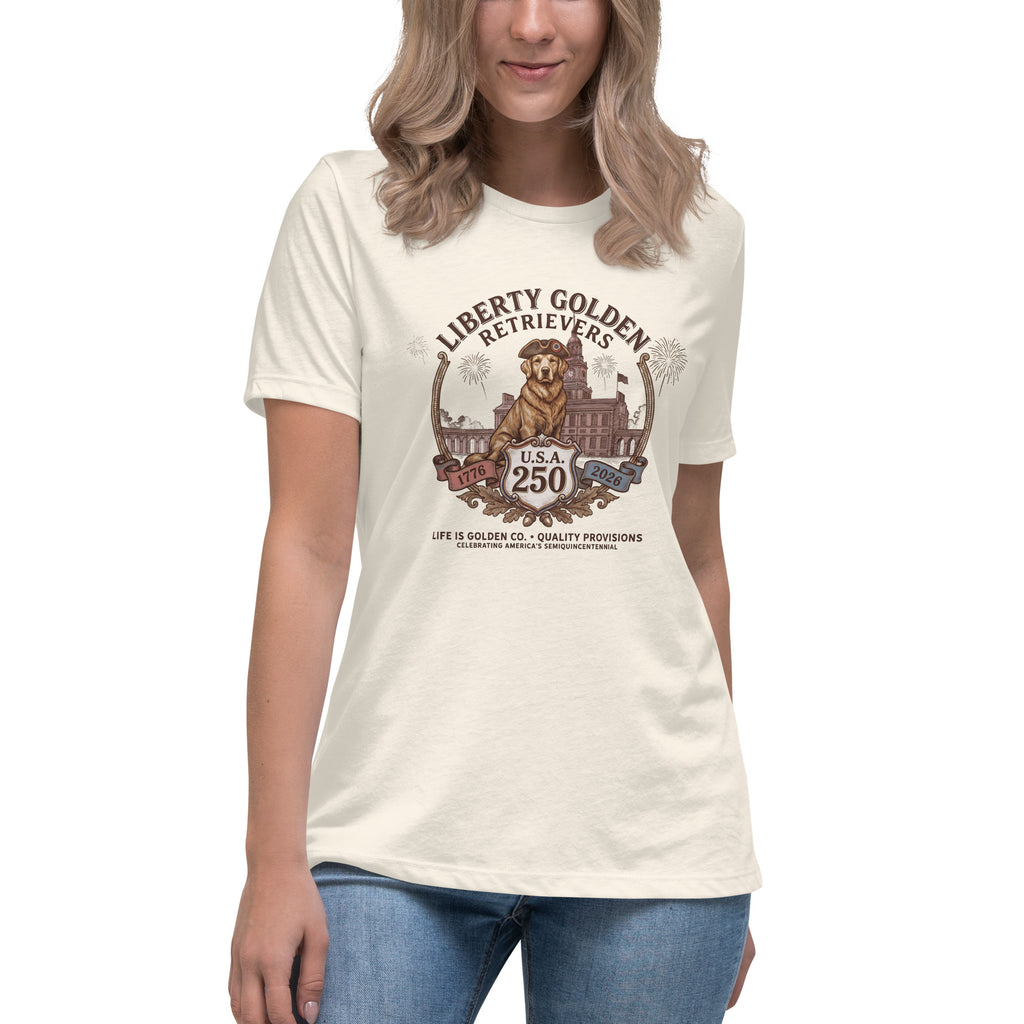 Liberty Goldens Semiquincentennial Women's Relaxed Tee