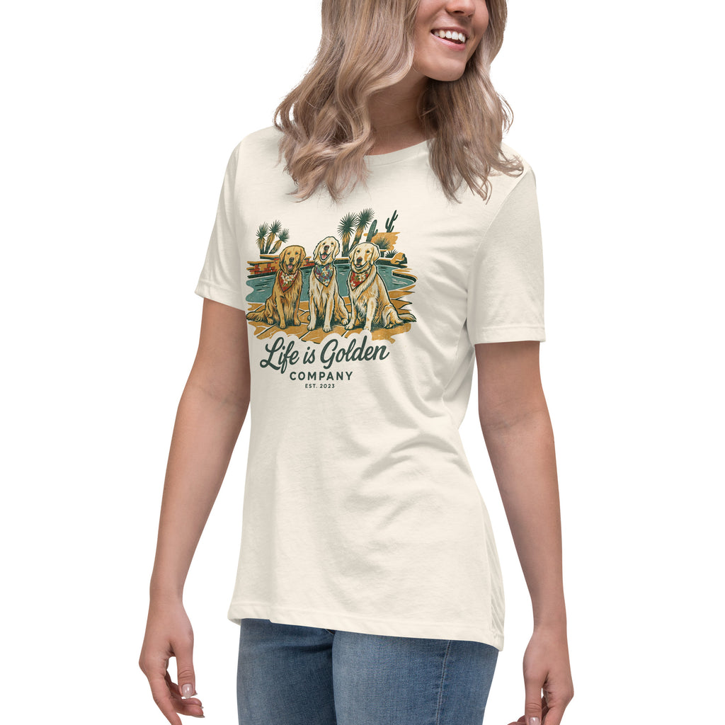 Magnum PI Pups Women's Relaxed Tee