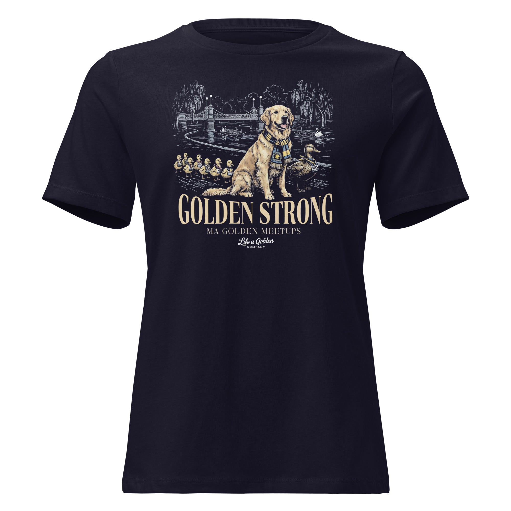 Make Way For Goldens Relaxed Women's Tee