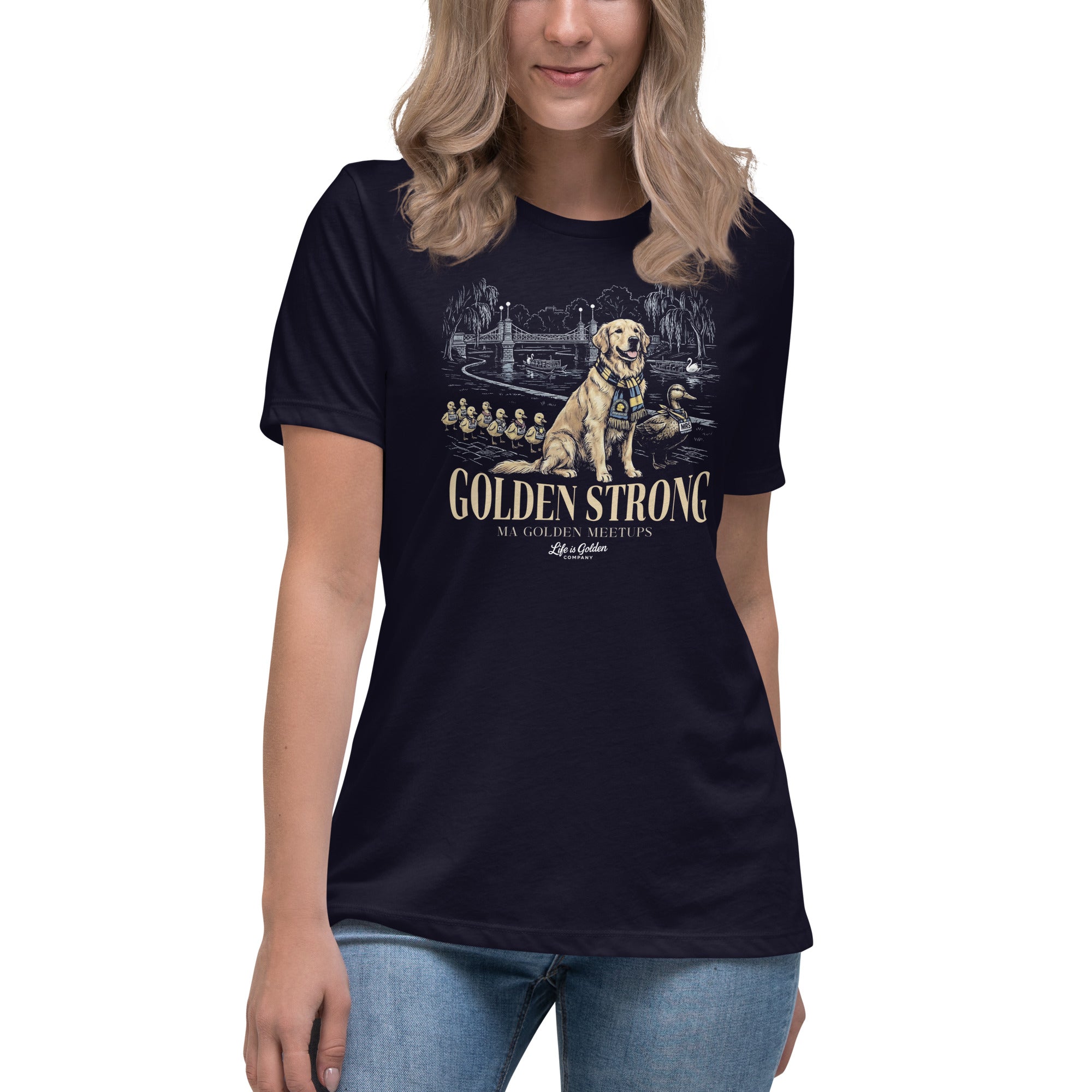 Make Way For Goldens Relaxed Women's Tee