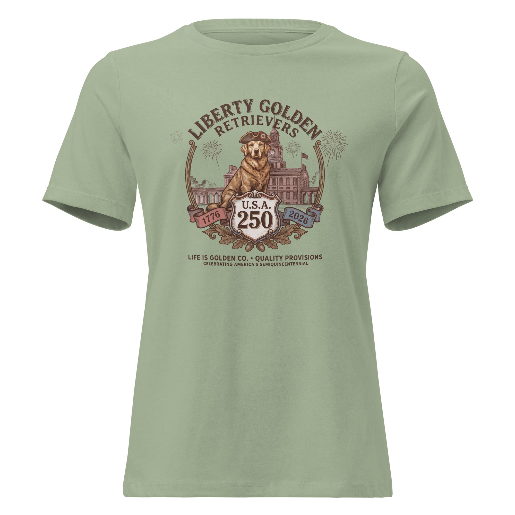 Liberty Goldens Semiquincentennial Women's Relaxed Tee