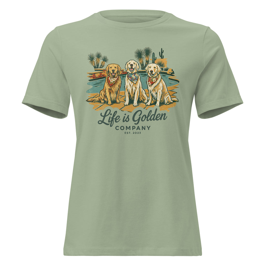 Magnum PI Pups Women's Relaxed Tee