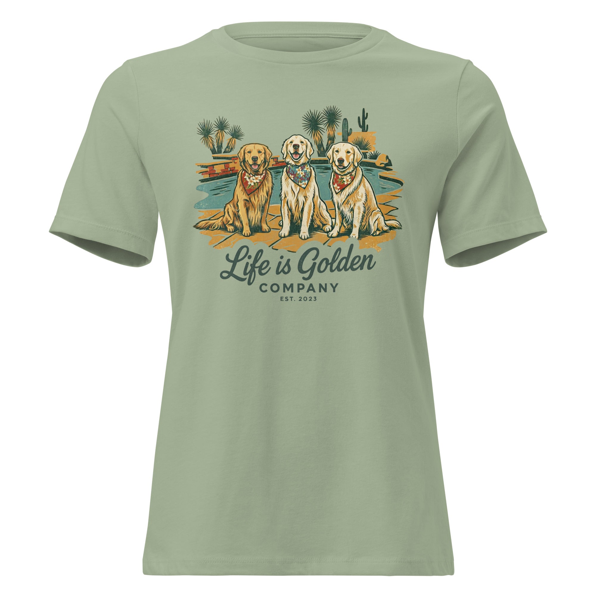 Magnum PI Pups Women's Relaxed Tee