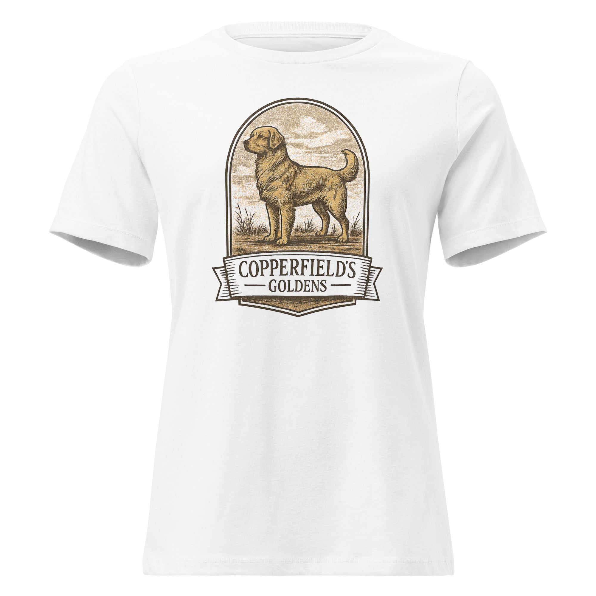 Copperfield's Goldens Women's Relaxed T-Shirt
