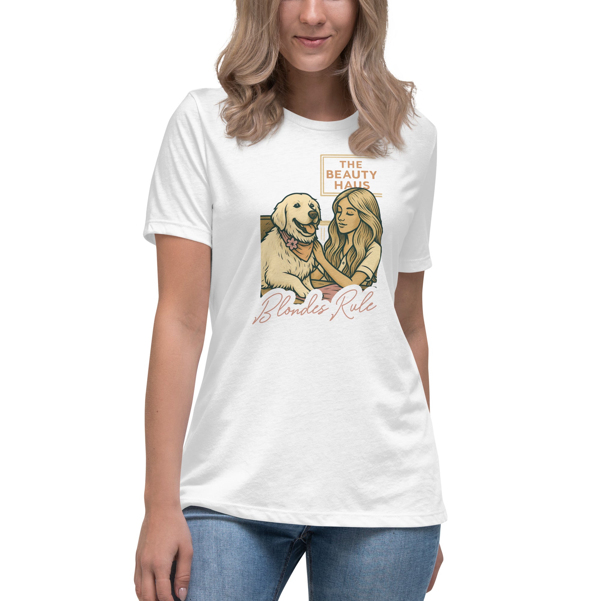 Blondes Rule Women's Relaxed Tee