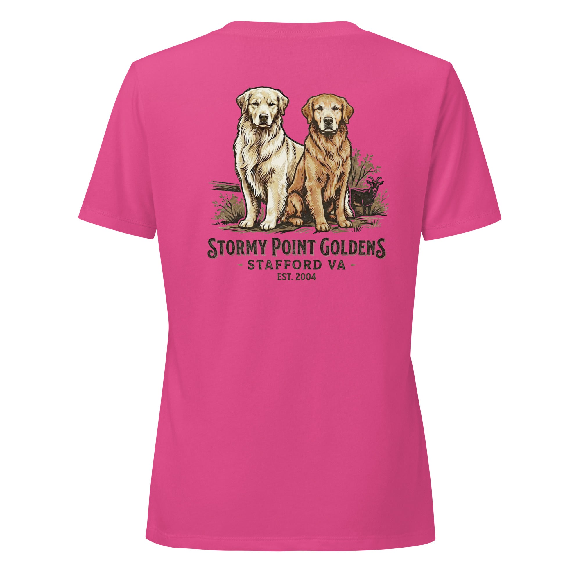 Stormy Point Women’s relaxed v-neck t-shirt