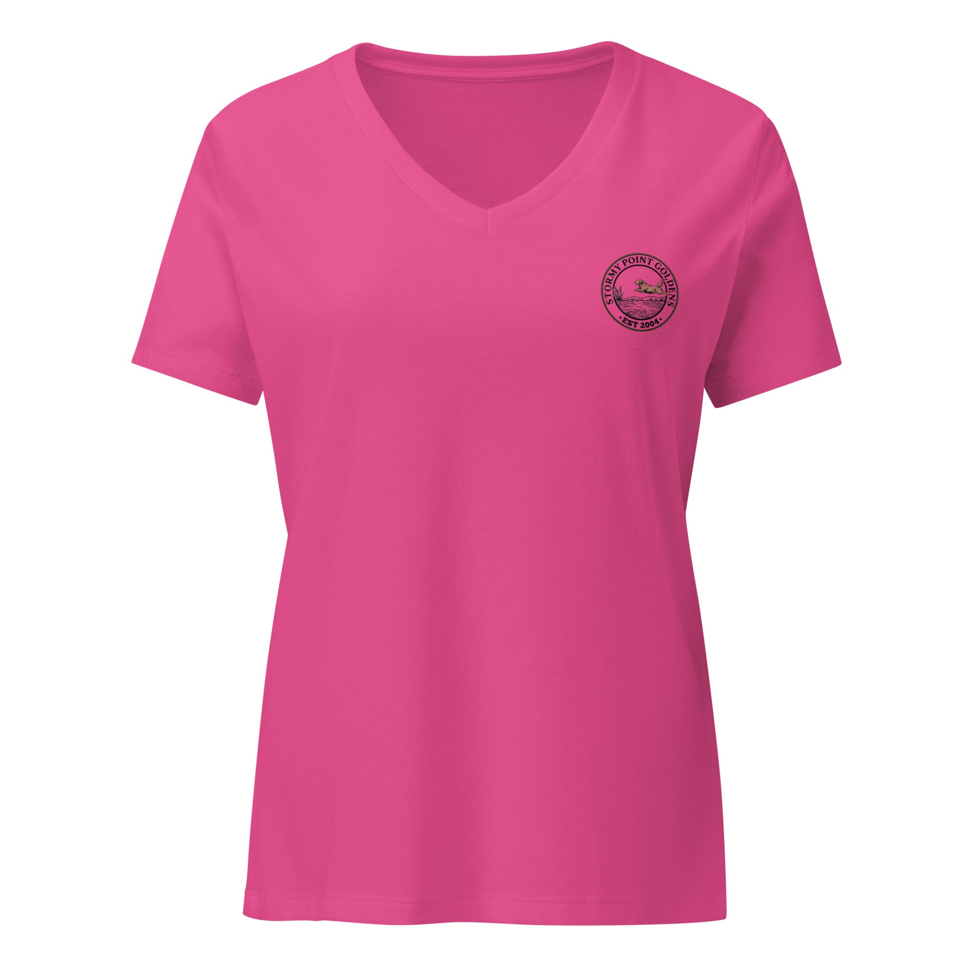 Stormy Point Women’s relaxed v-neck t-shirt