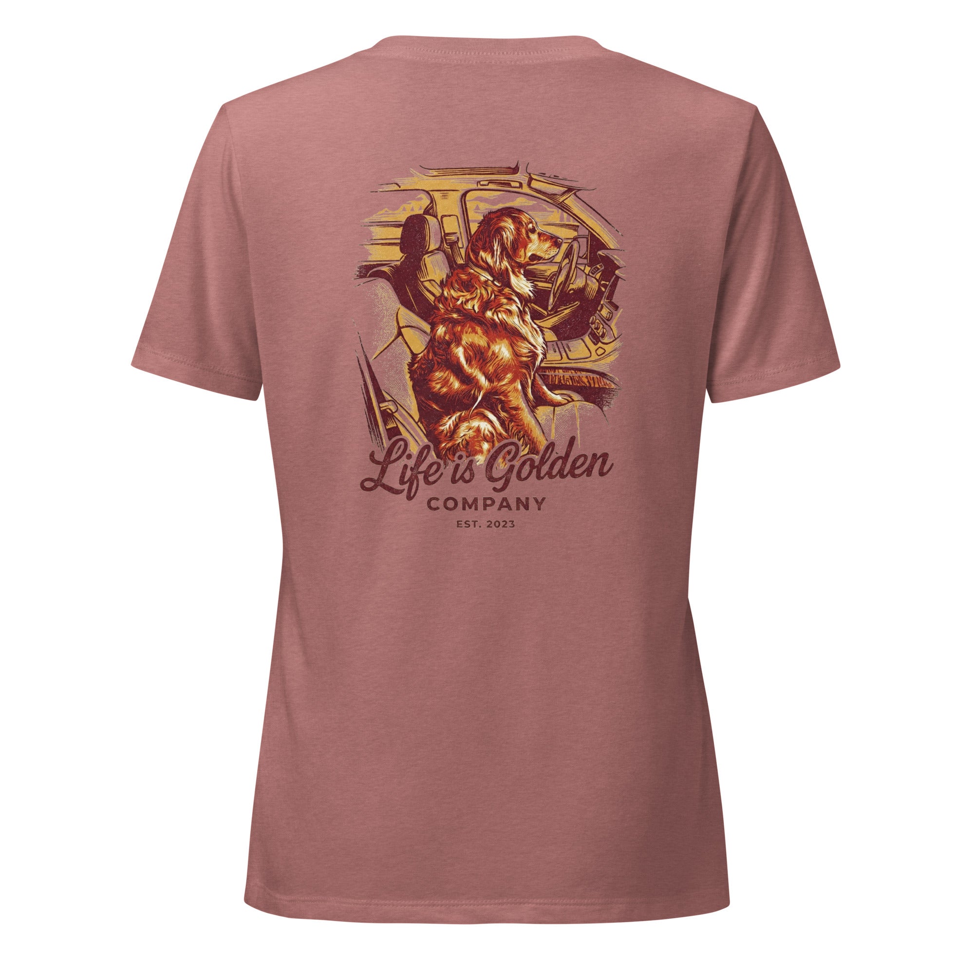 Golden Passenger Women’s relaxed v-neck t-shirt
