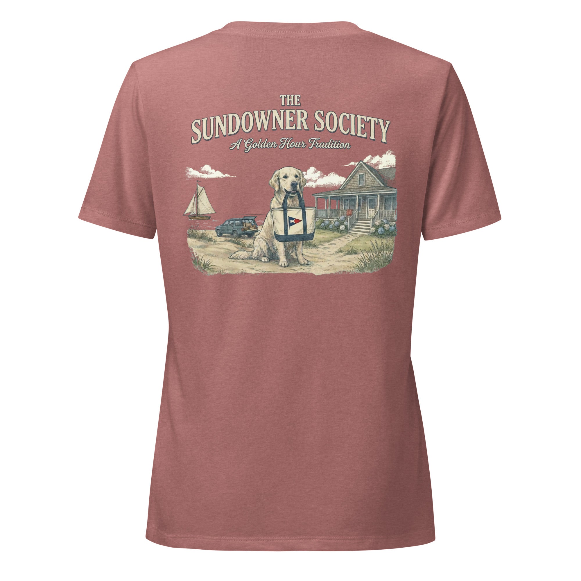The Sundowner Society Mother's Day Limited Edition Women’s relaxed v-neck Tee