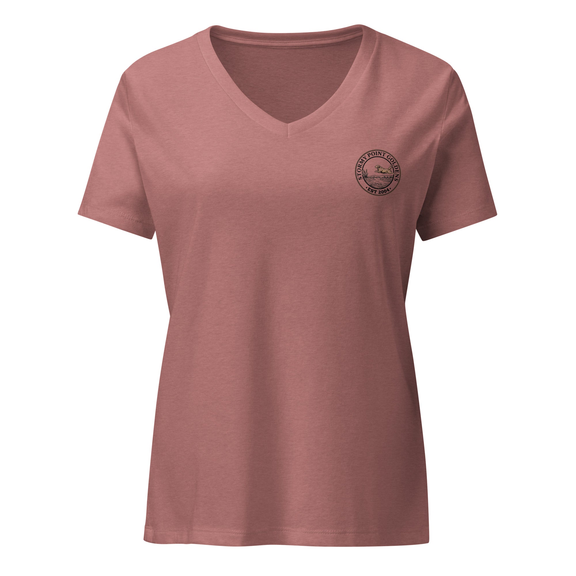 Stormy Point Women’s relaxed v-neck t-shirt