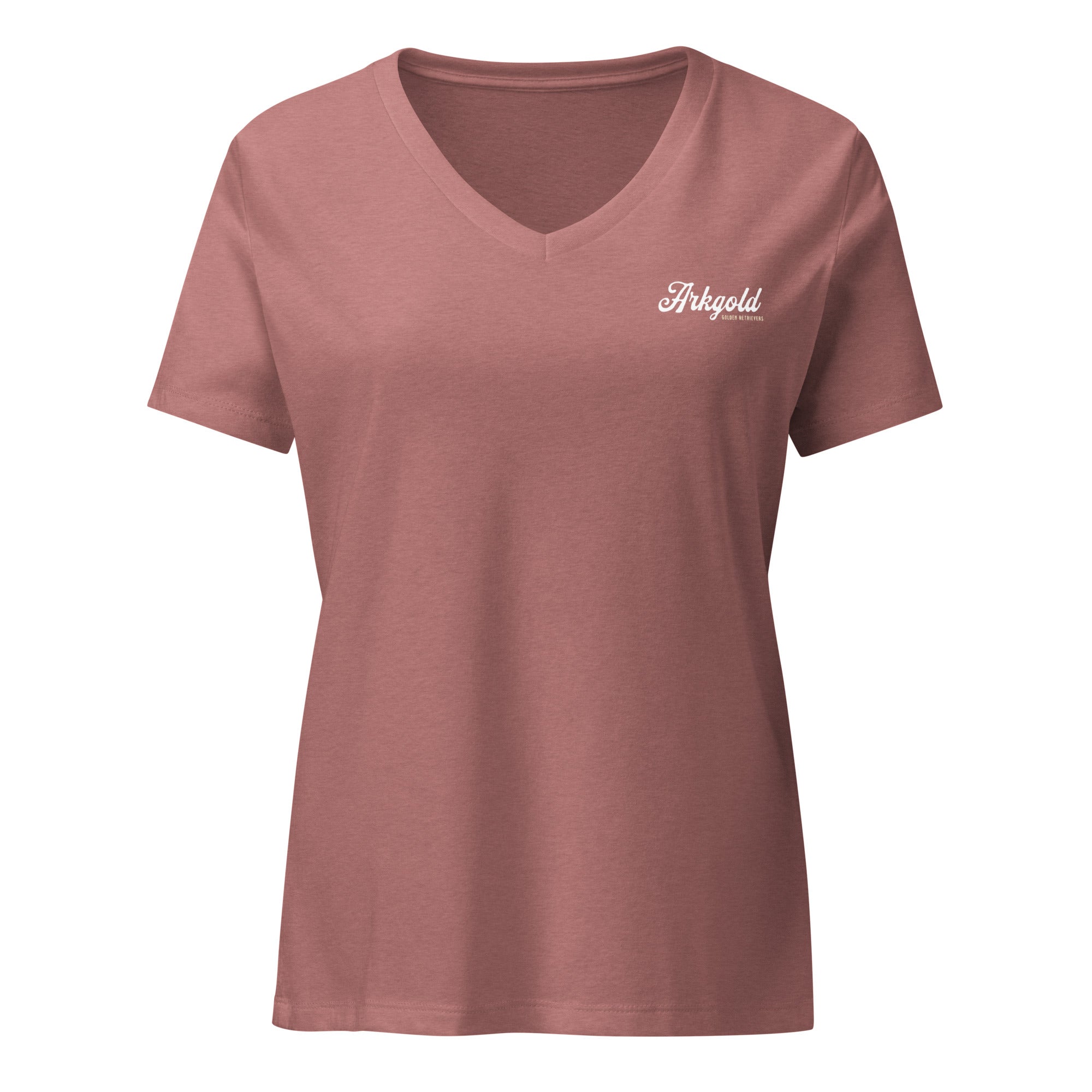 Arkgold Women’s relaxed v-neck Tee