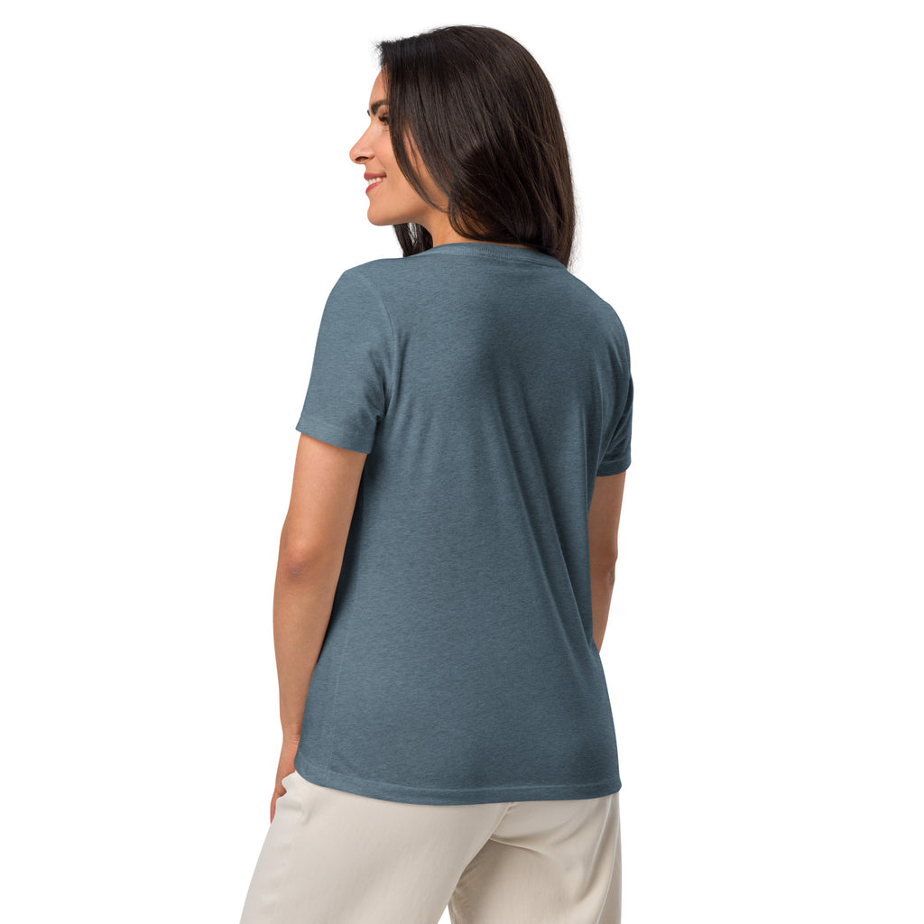 Lowcountry Pup Women’s relaxed v-neck t-shirt