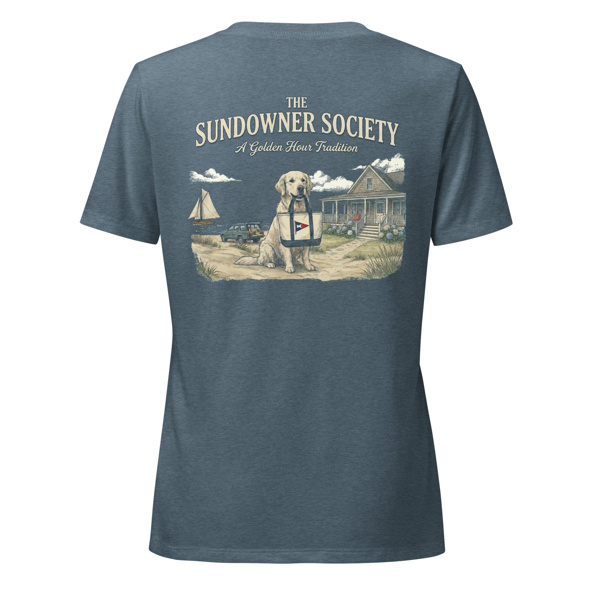 The Sundowner Society Mother's Day Limited Edition Women’s relaxed v-neck Tee