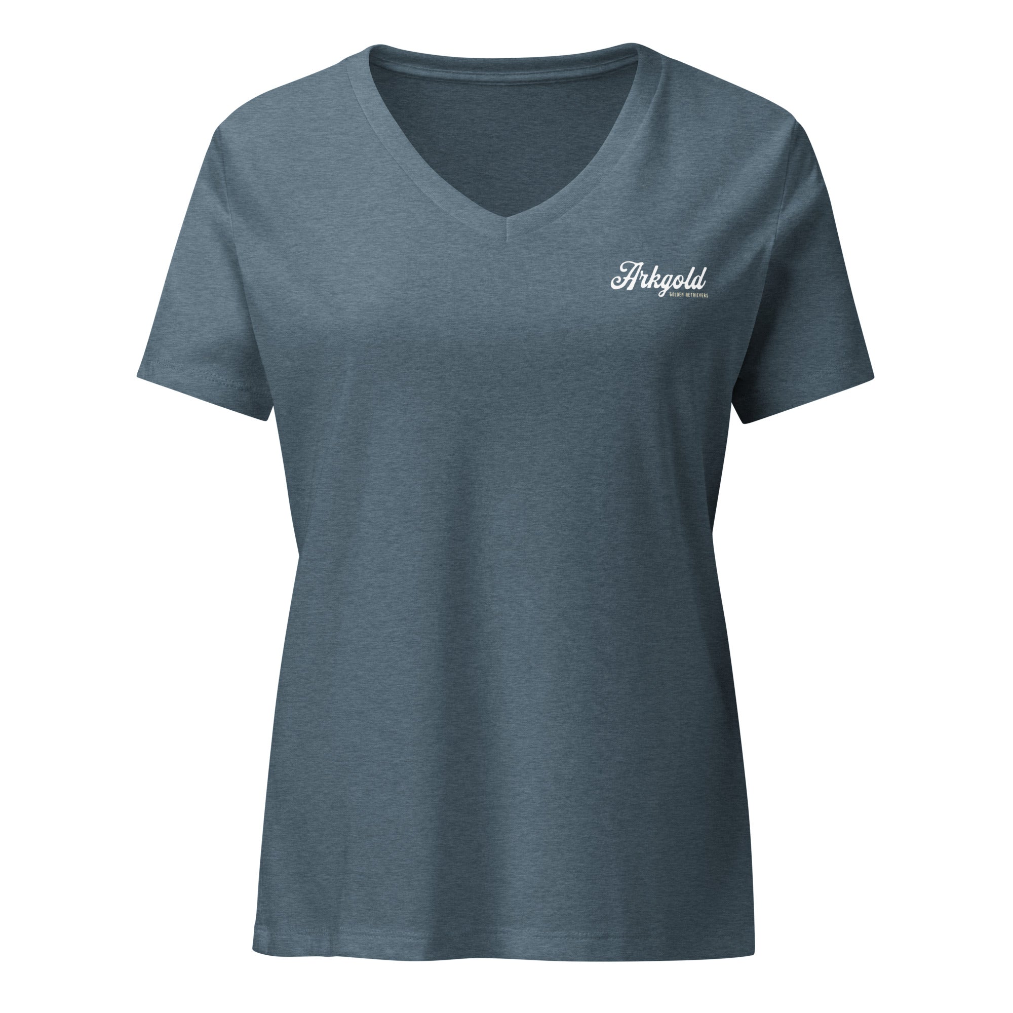 Arkgold Women’s relaxed v-neck Tee