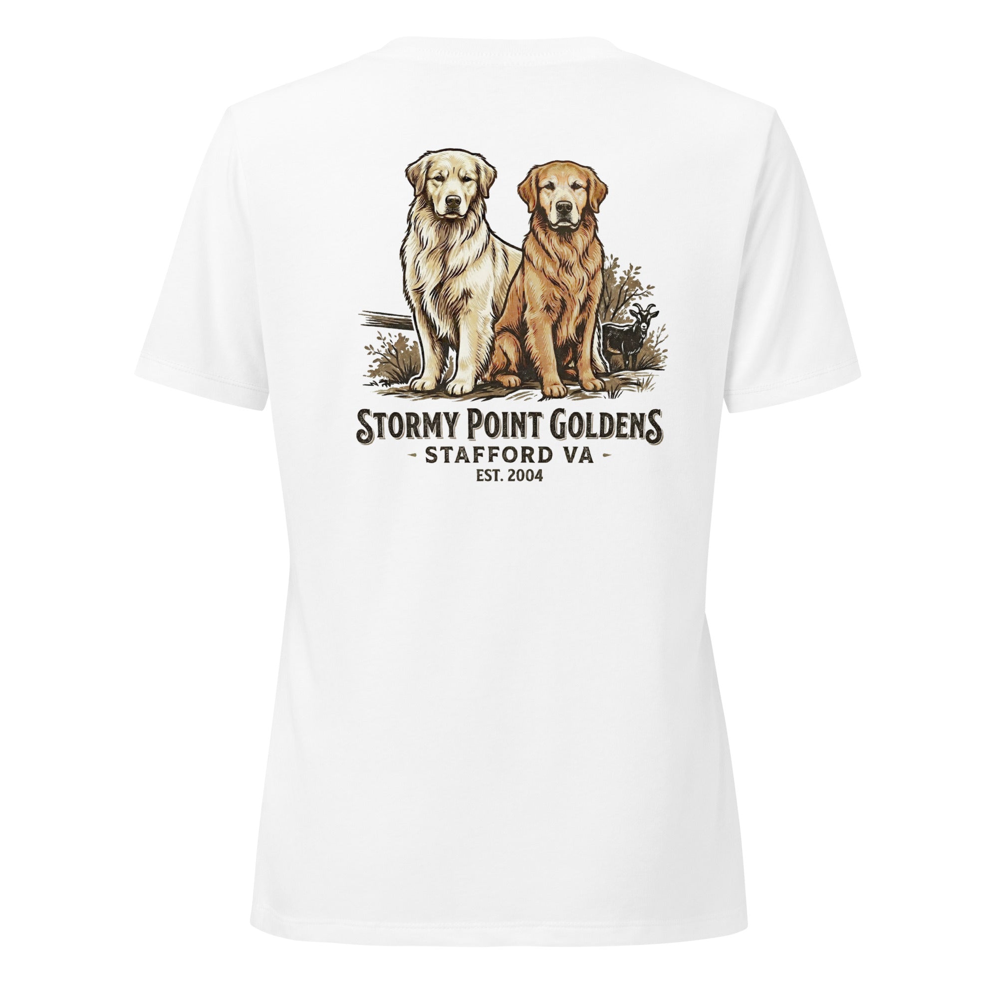 Stormy Point Women’s relaxed v-neck t-shirt