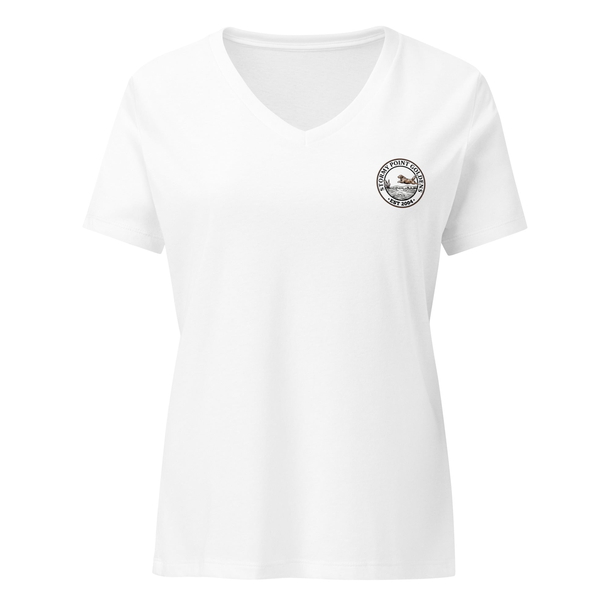 Stormy Point Women’s relaxed v-neck t-shirt