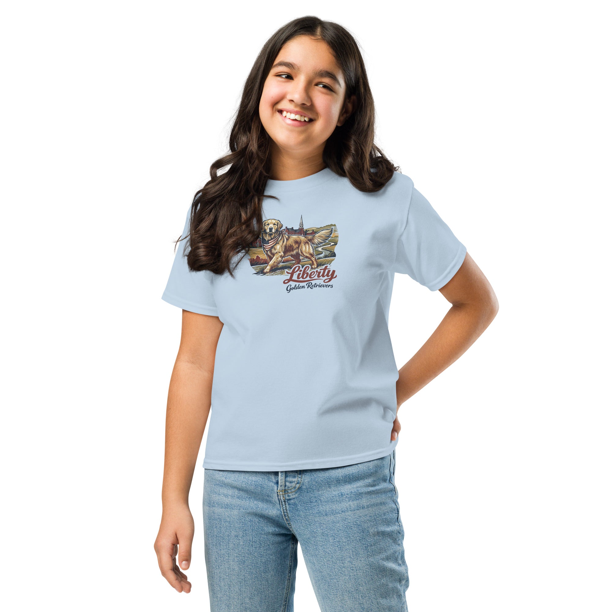 Liberty Golden Retrievers Youth Tee
