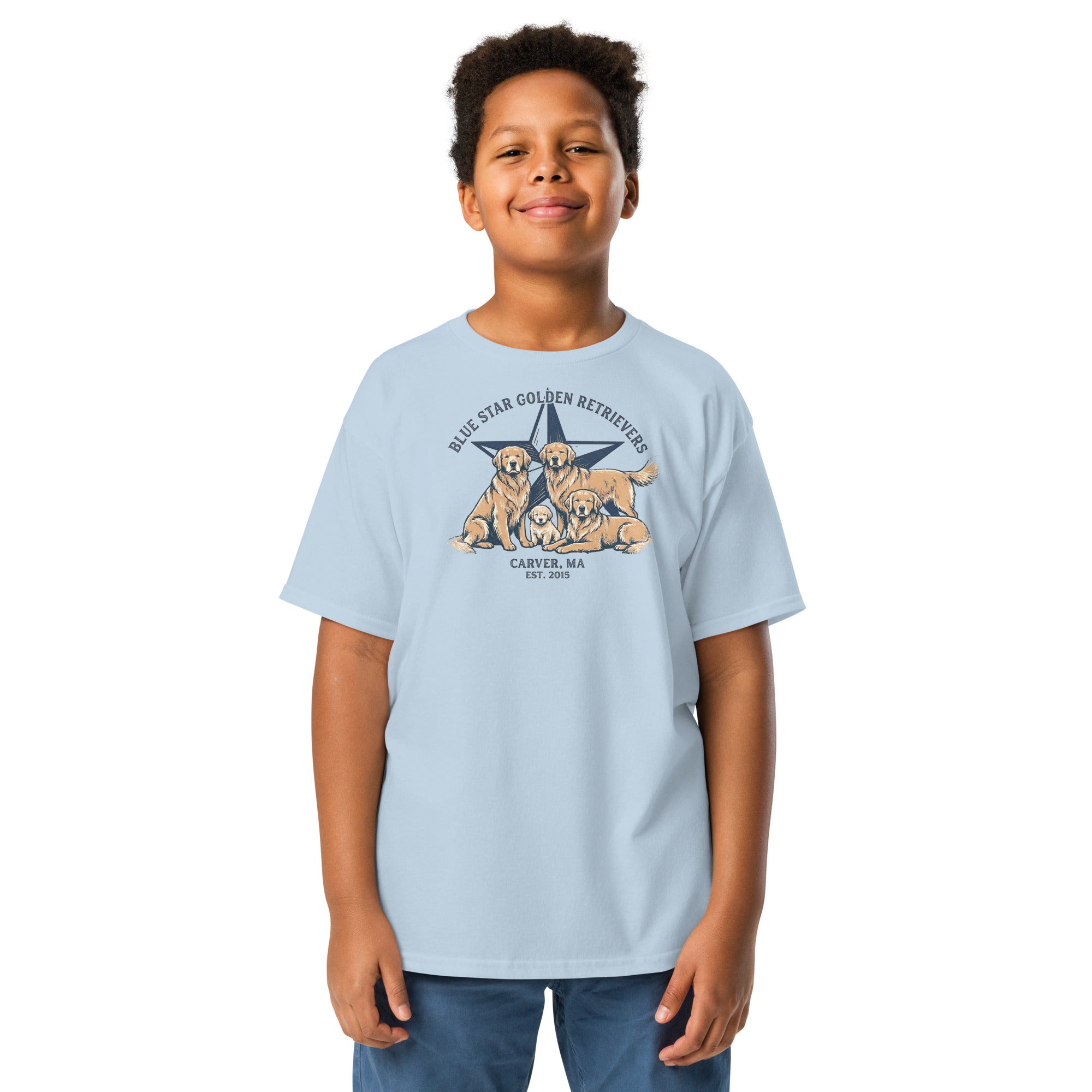 Blue Star Youth classic tee