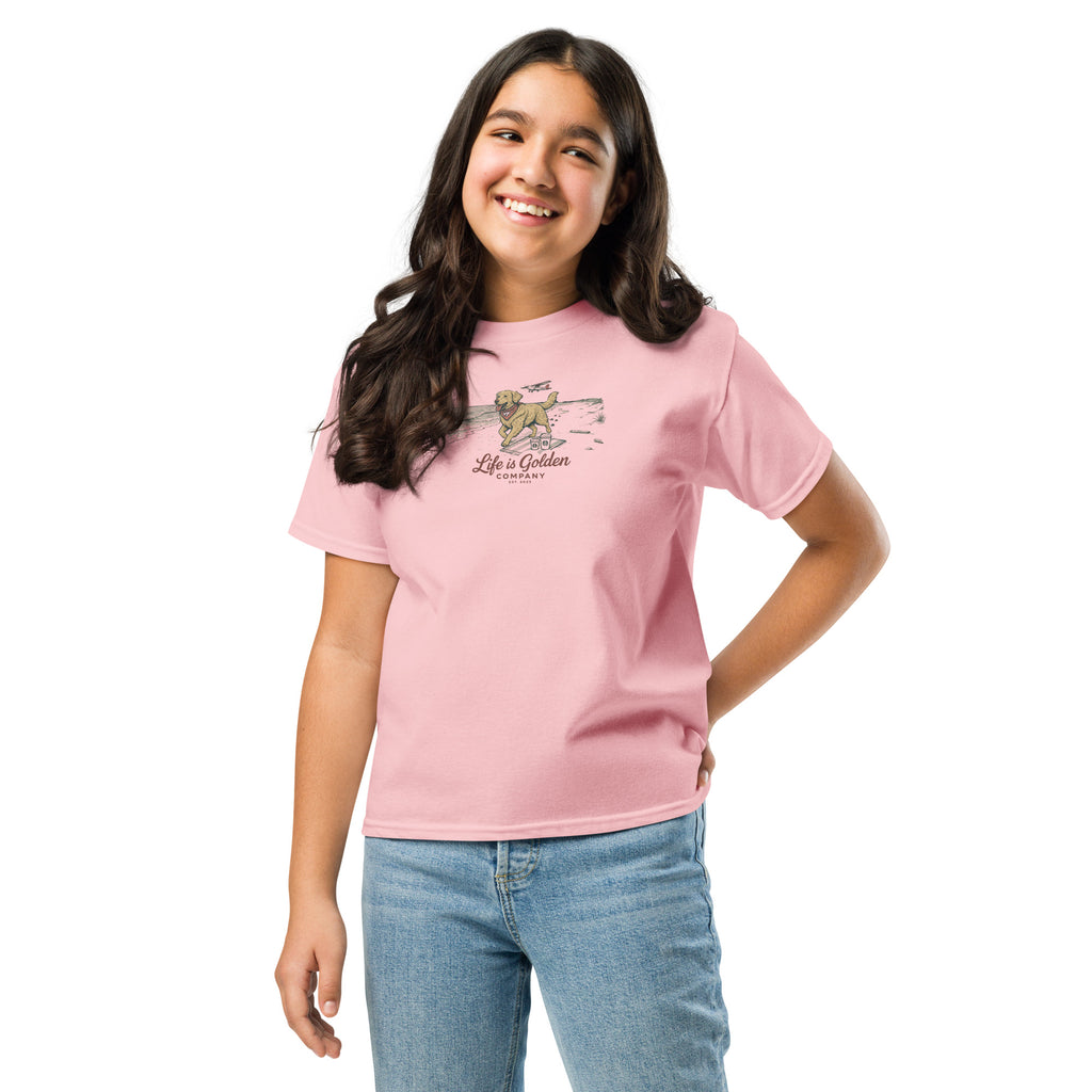 VT Beach Run Youth tee