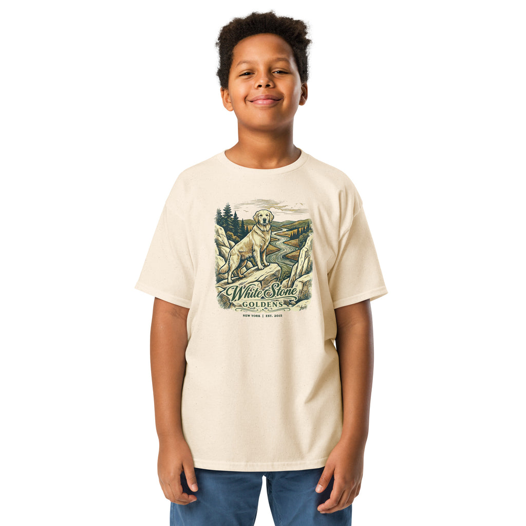 White Stone Goldens Youth Tee