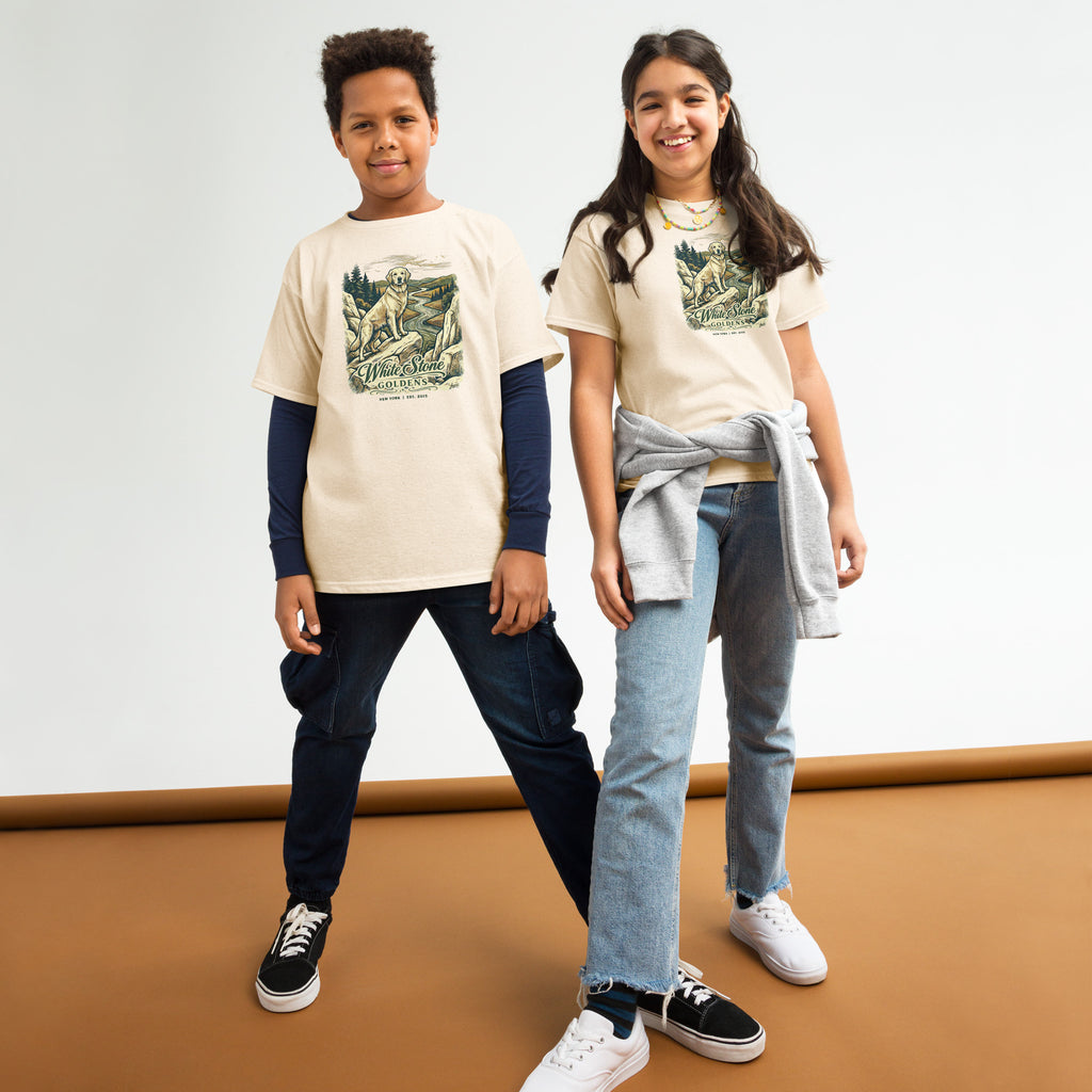 White Stone Goldens Youth Tee