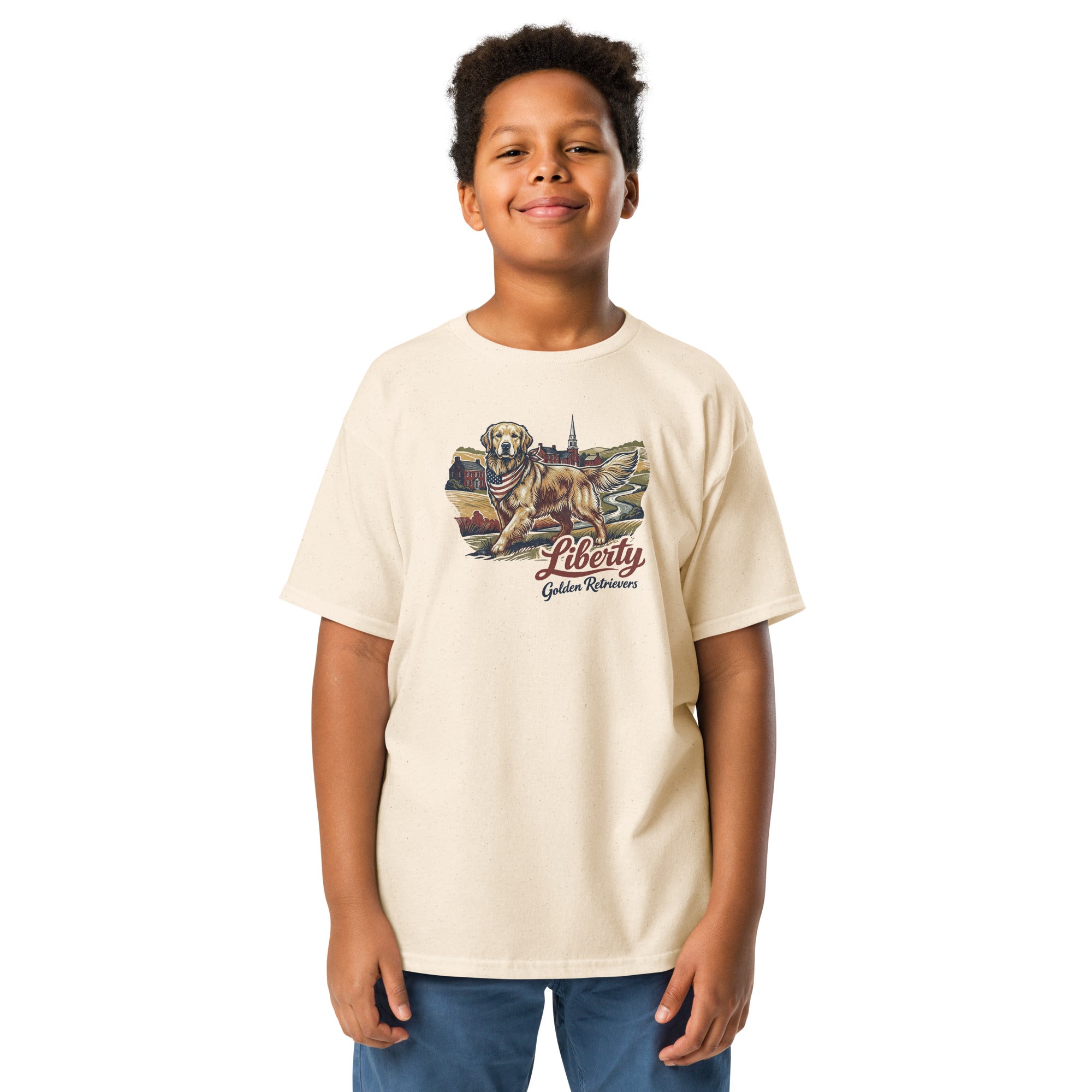 Liberty Golden Retrievers Youth Tee
