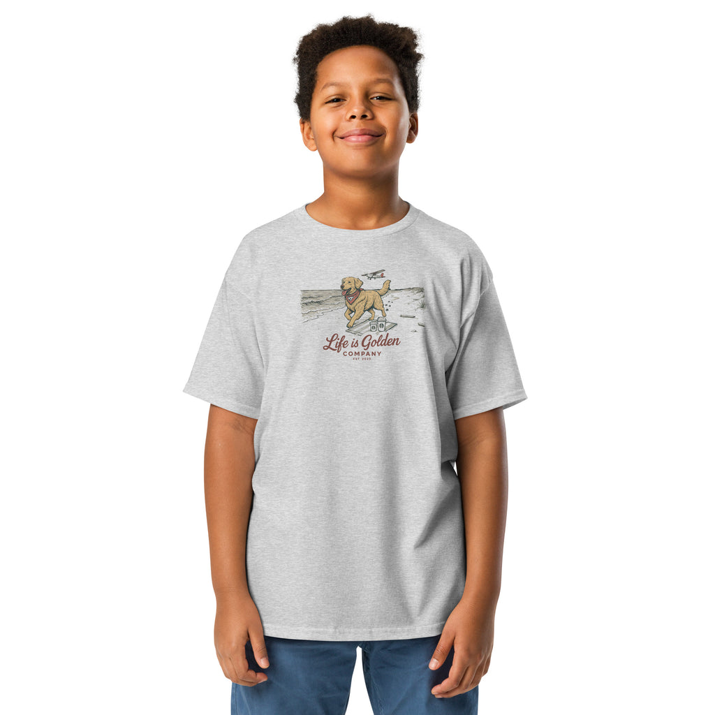 VT Beach Run Youth tee