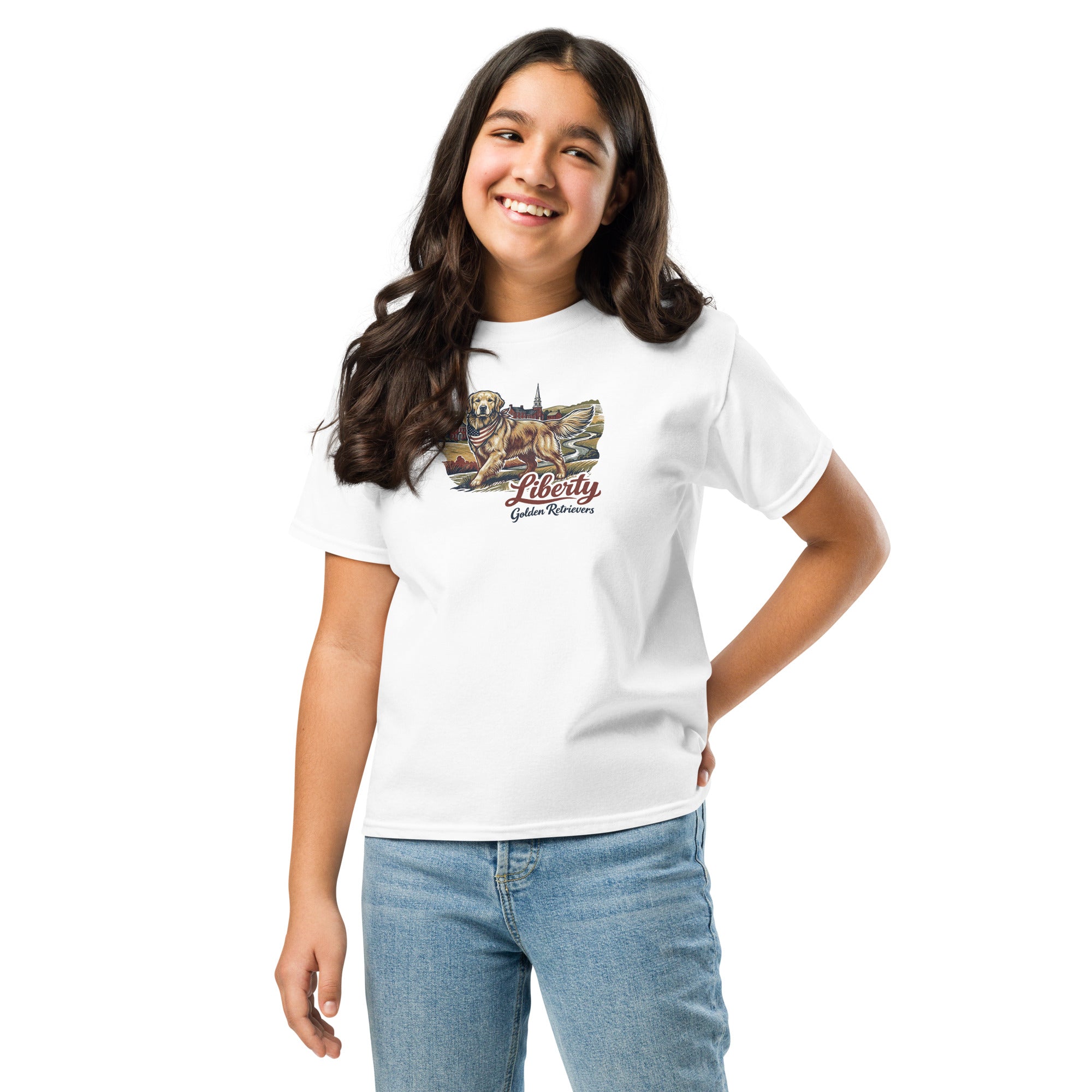Liberty Golden Retrievers Youth Tee