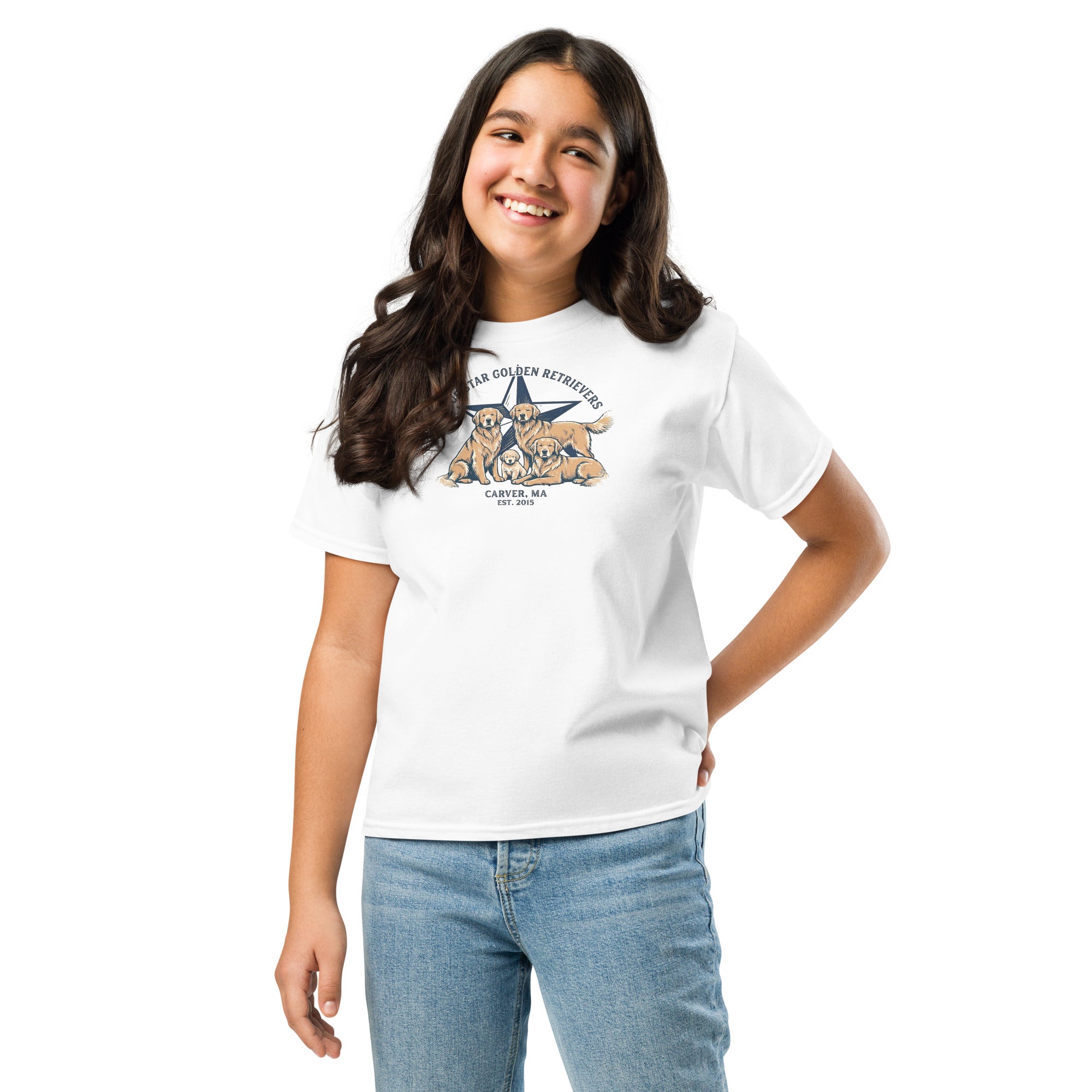 Blue Star Youth classic tee