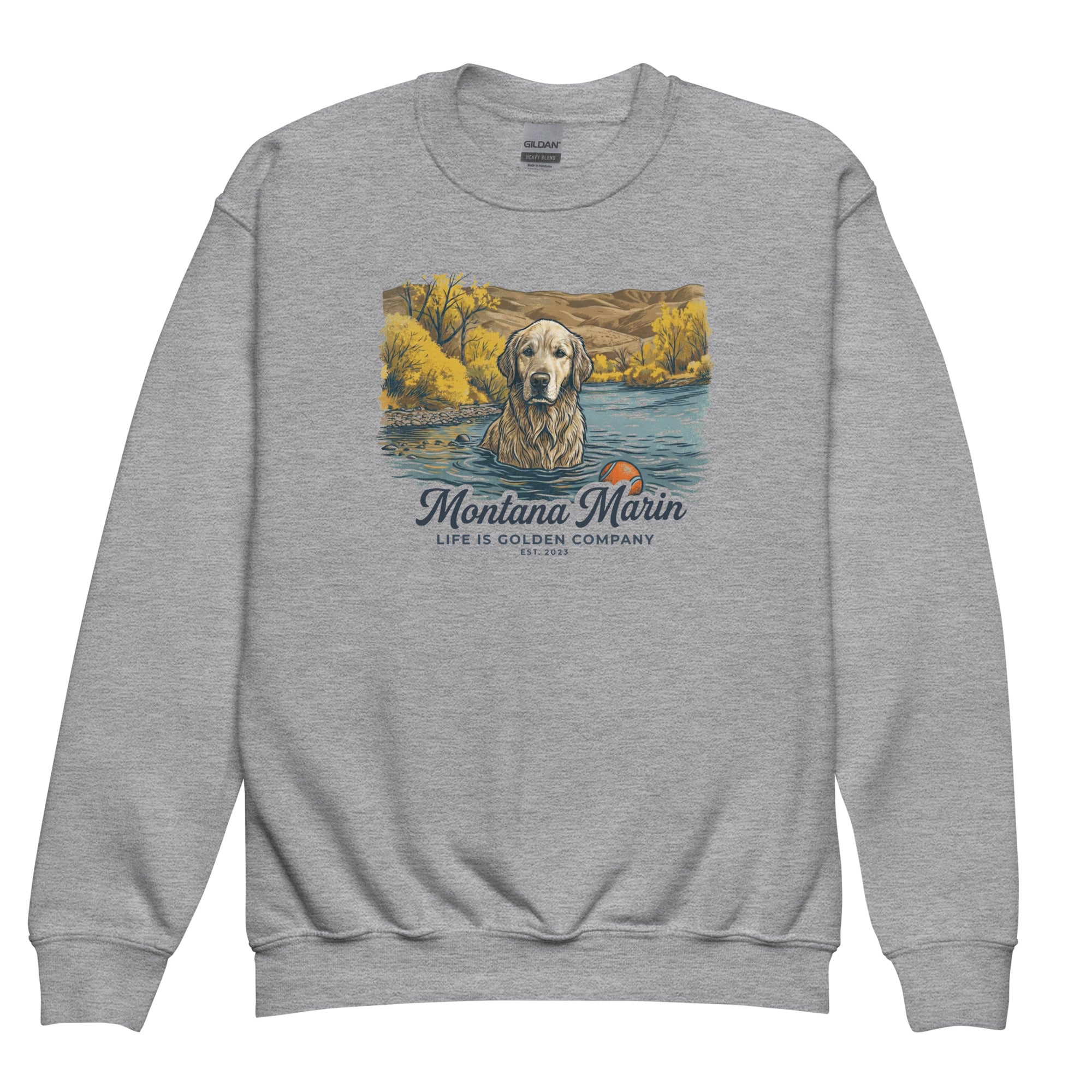 Montana Marin Youth crewneck sweatshirt