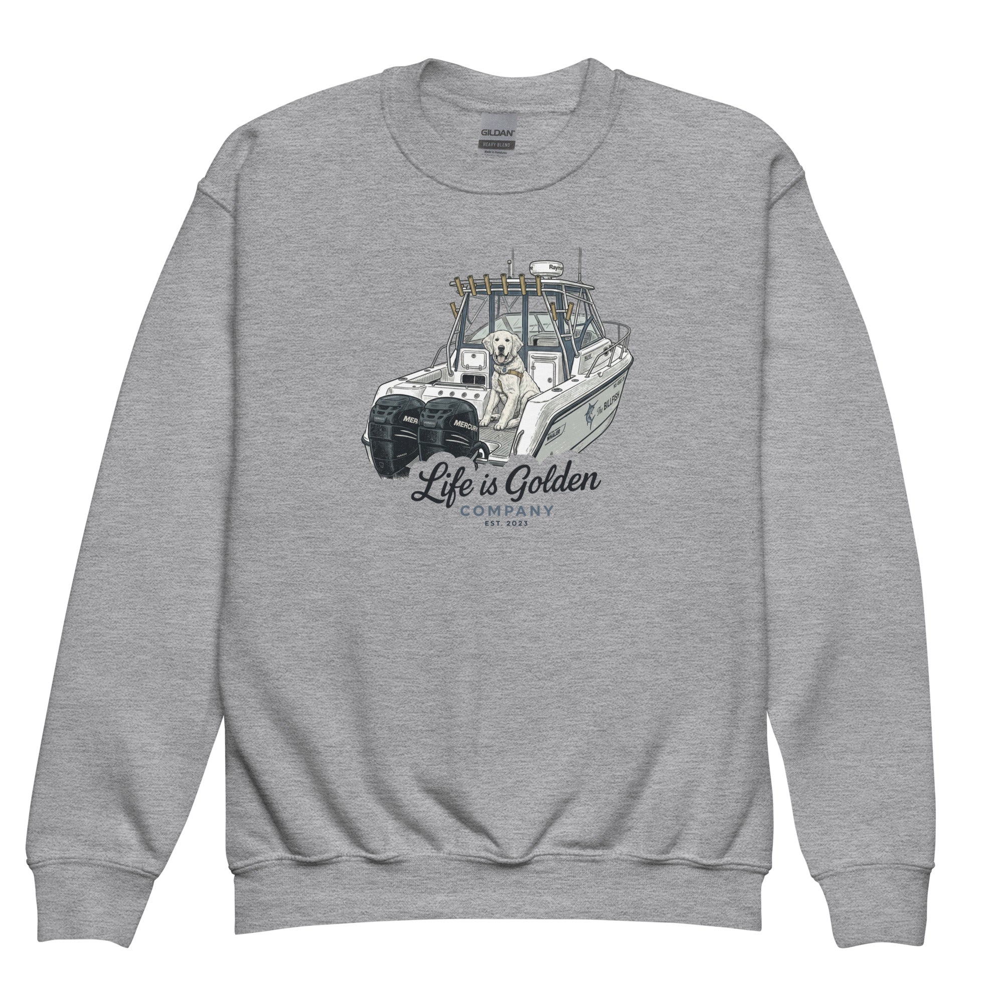 Boat Life Youth Crew Neck