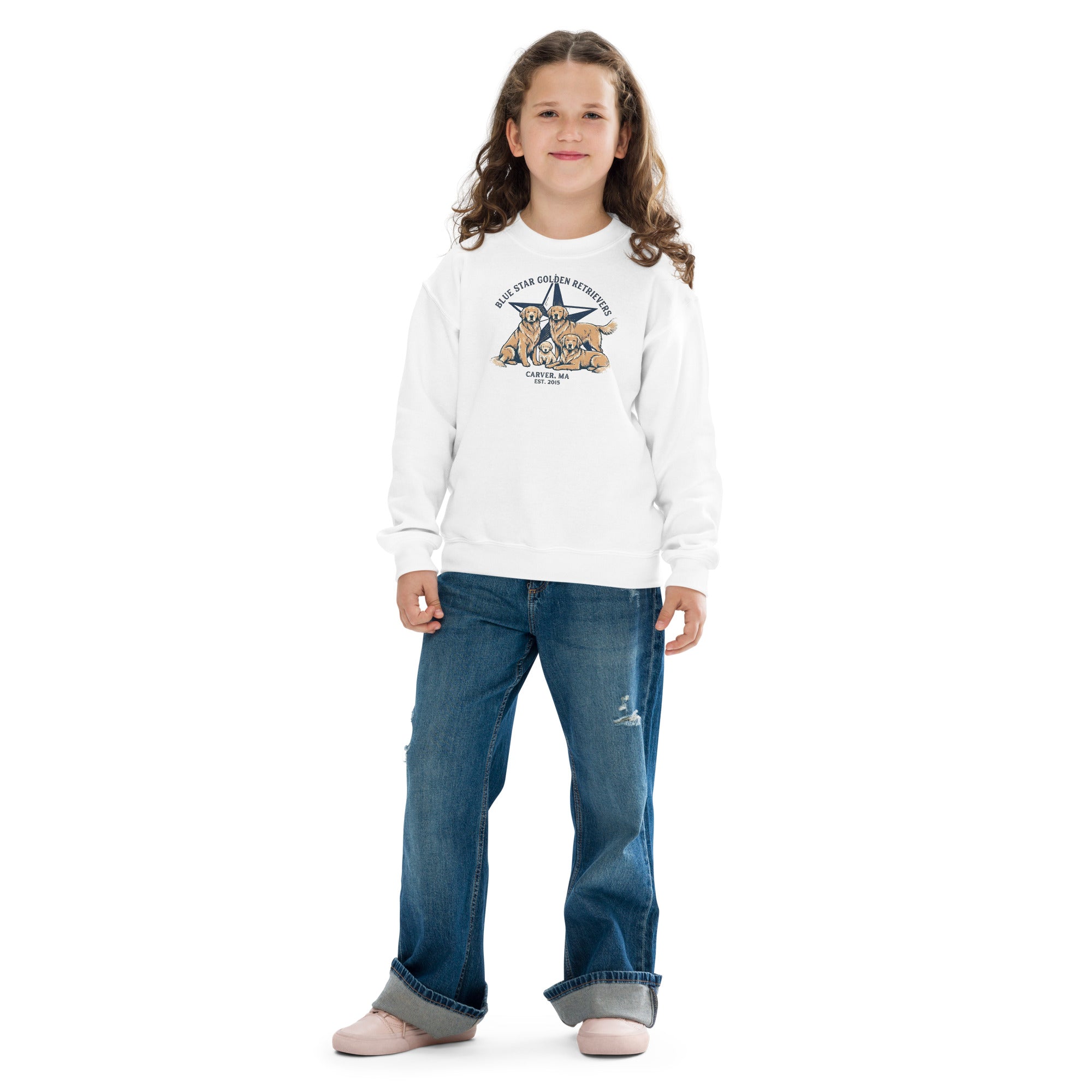 Blue Star Youth Crew Neck