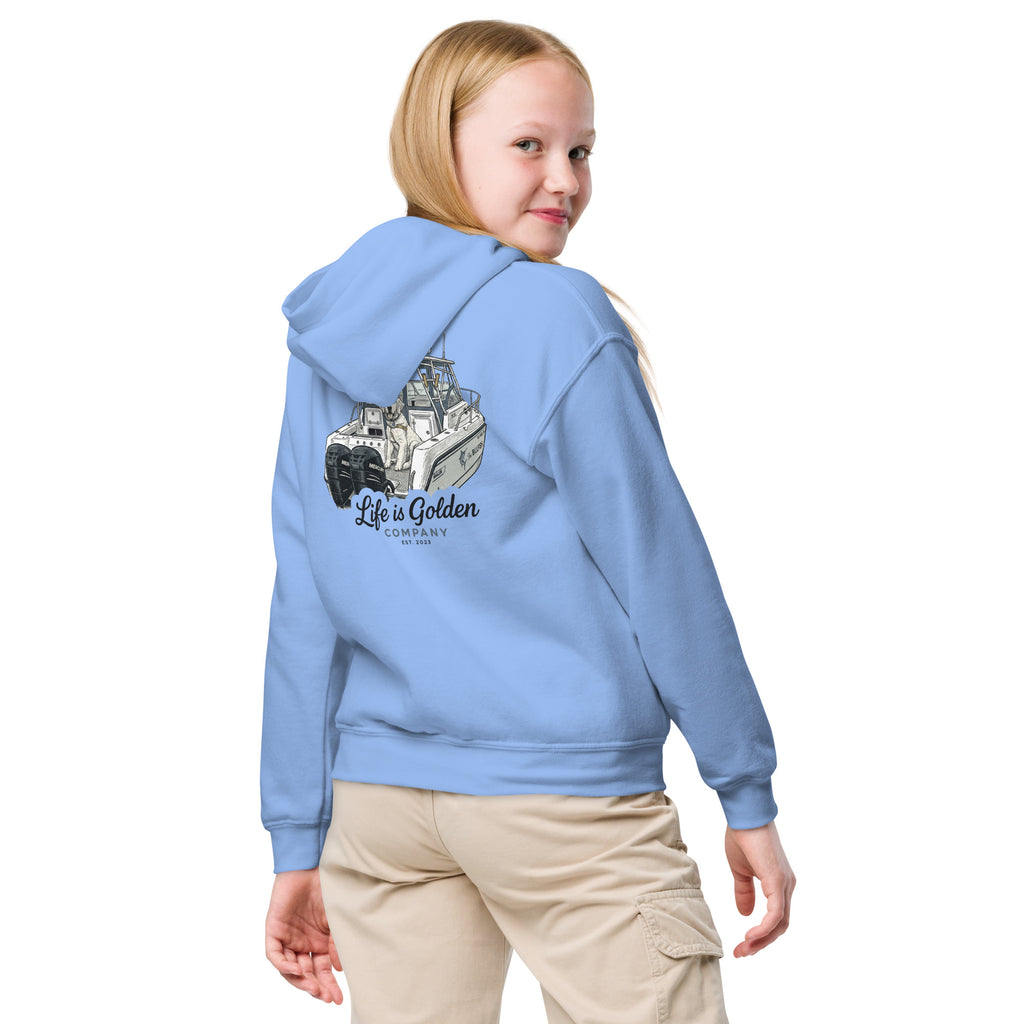 Boat Life Youth heavy blend hoodie