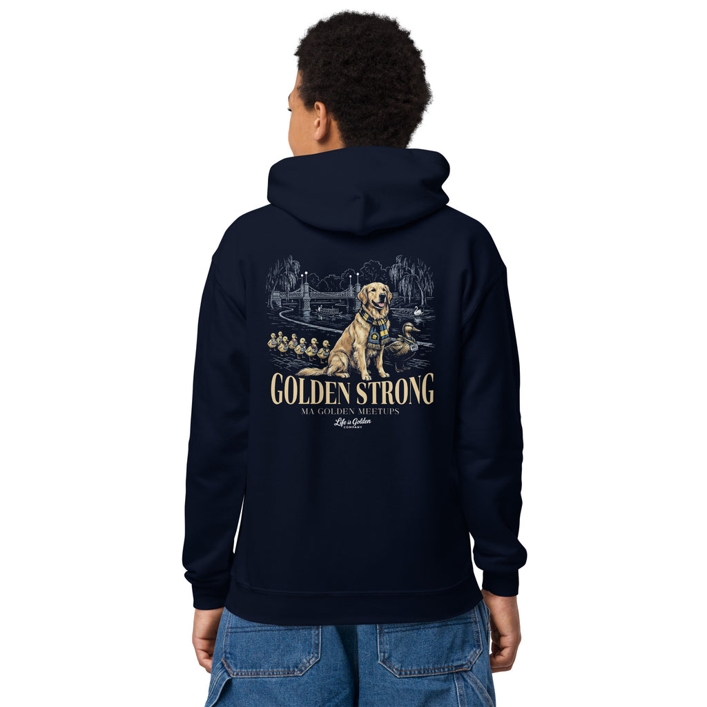 Make Way for Ducklings Unisex Youth Hoodie