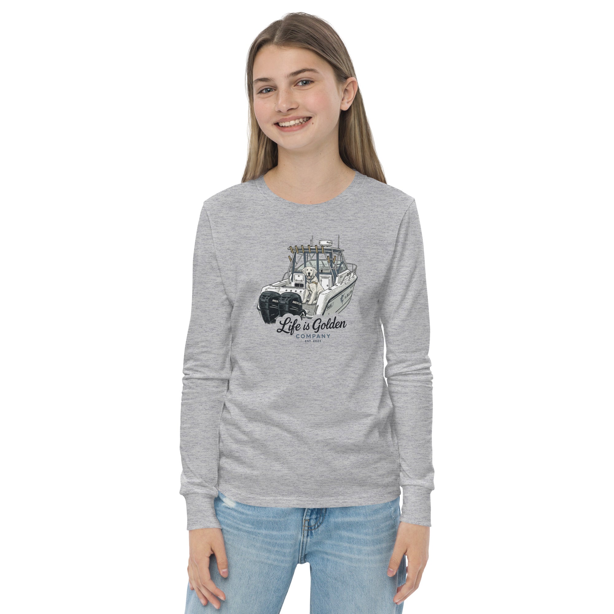 Boat Life Youth long sleeve tee